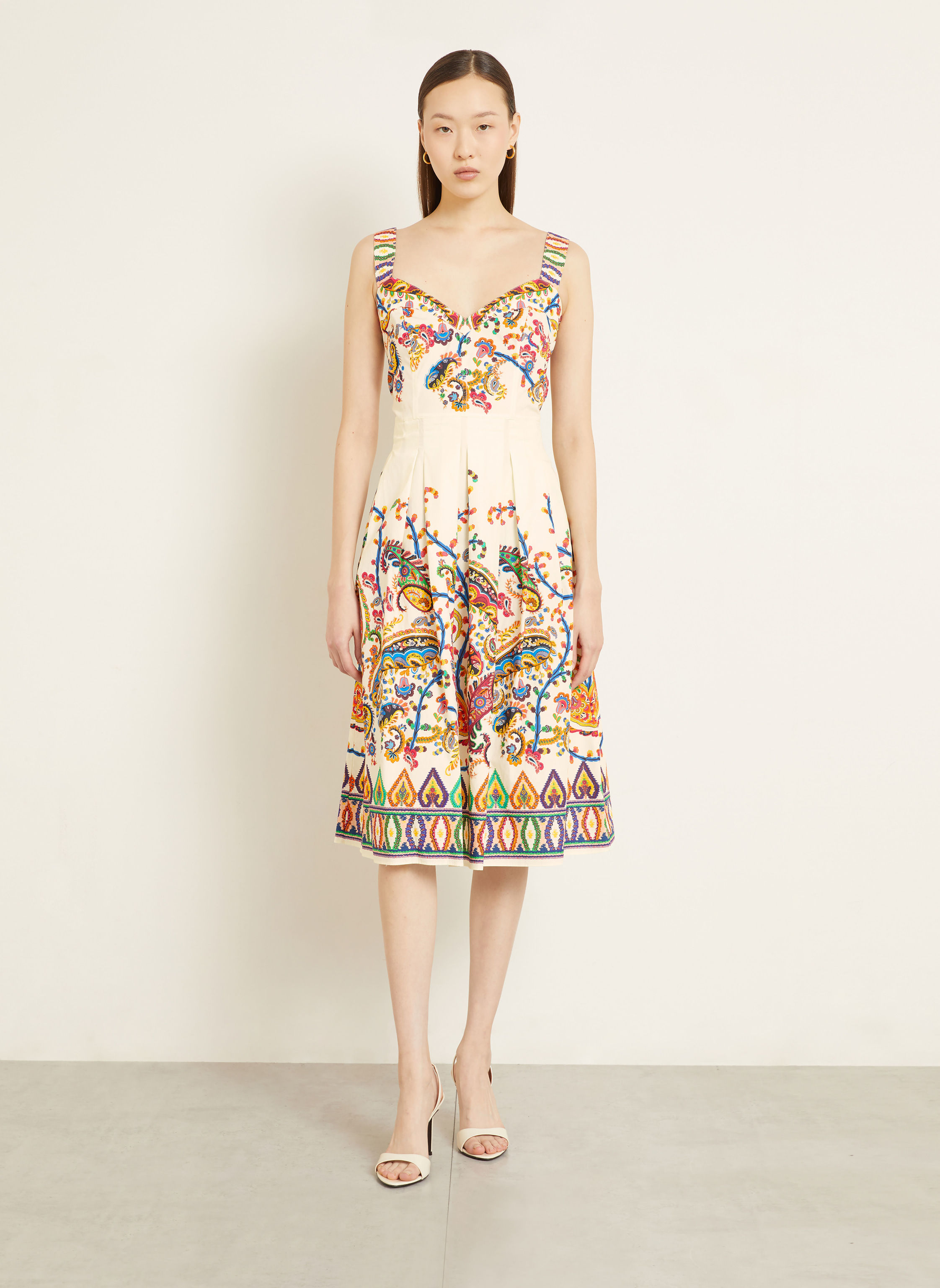 Thumbnail - Etro Kleid weiss