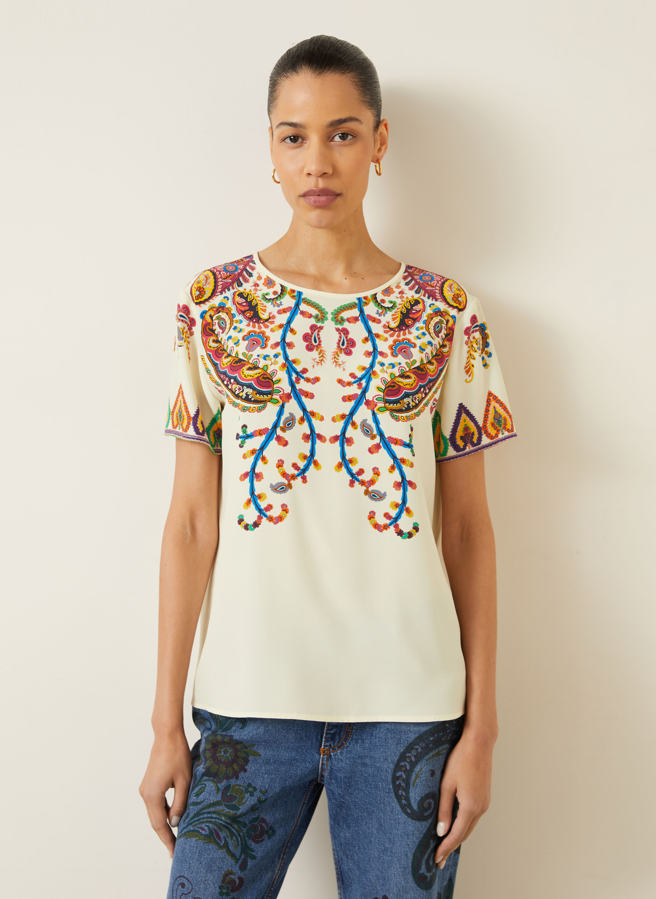 Thumbnail - Etro Blusenshirt weiss