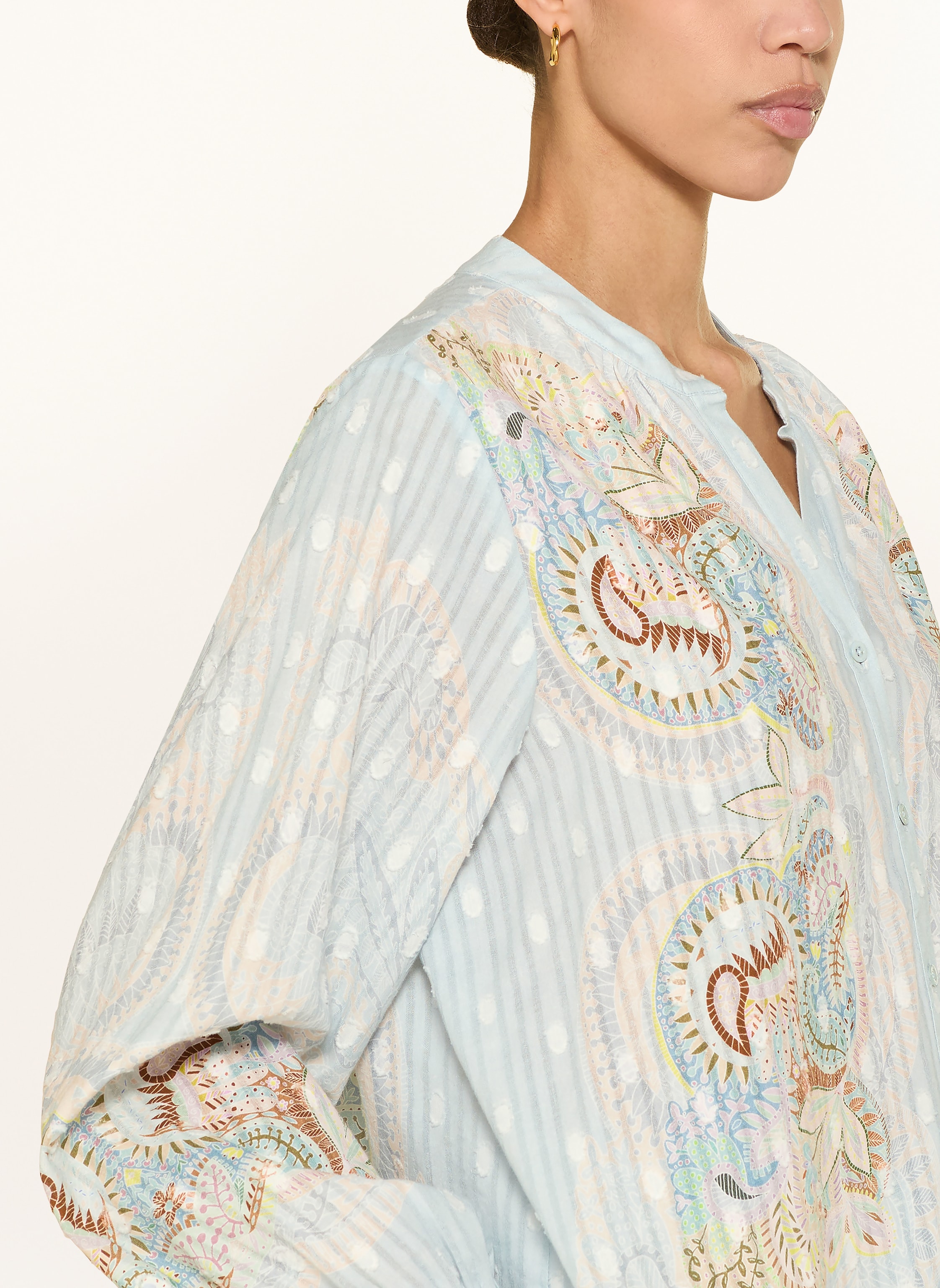 Thumbnail - Ivi Collection Blusenshirt blau