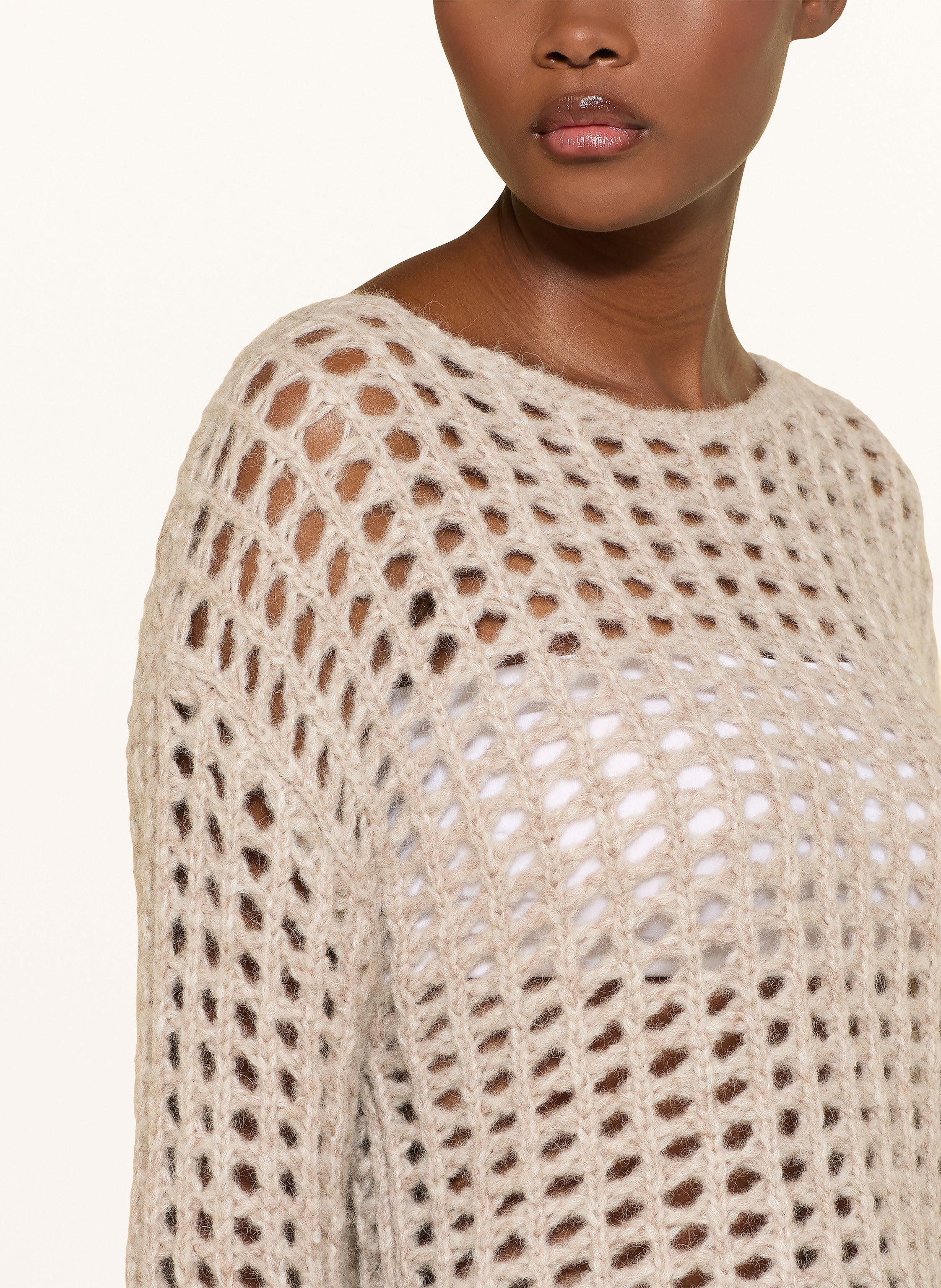 Thumbnail - Juvia Pullover Weya beige