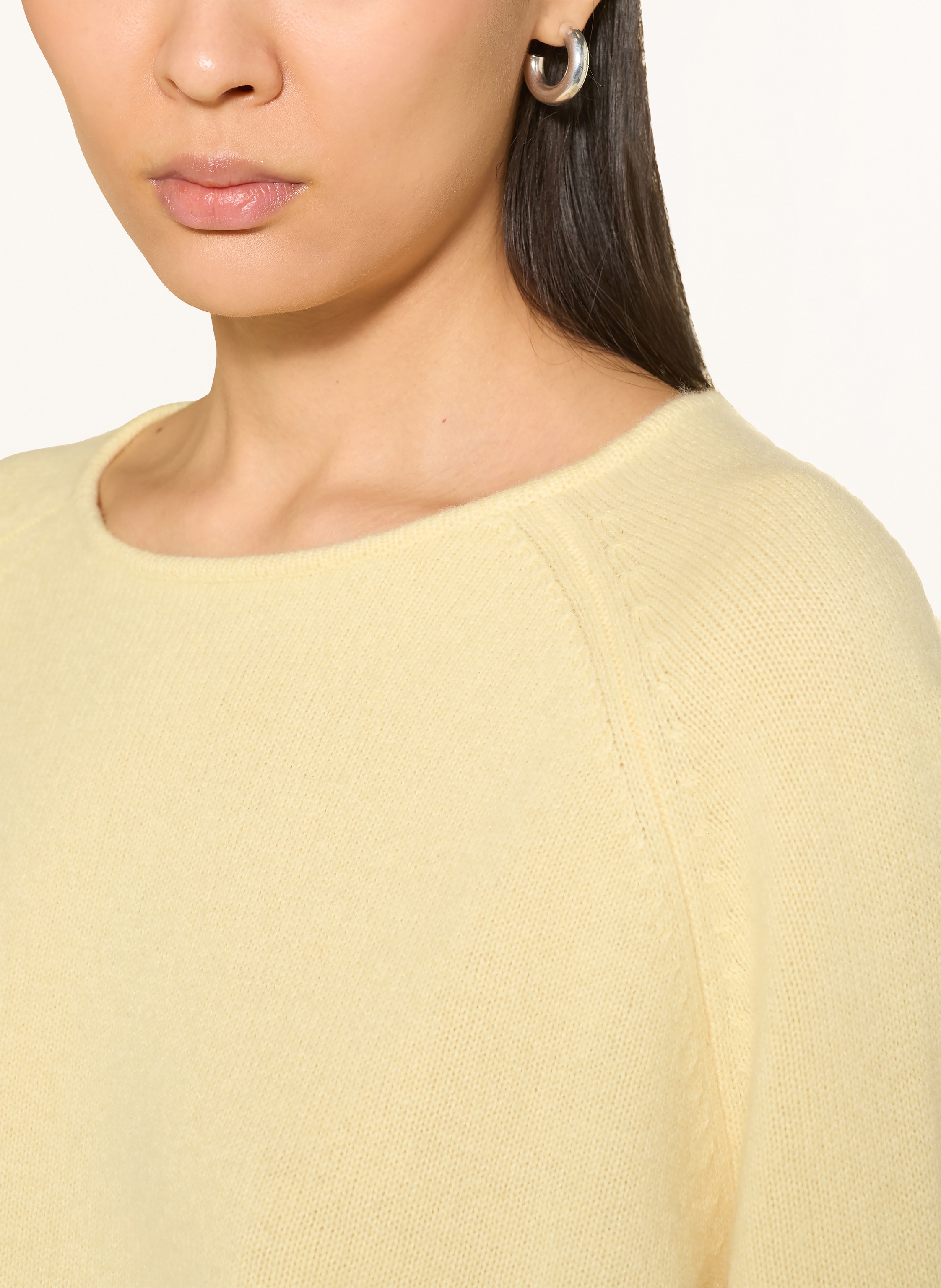 Thumbnail - (The Mercer) N.Y. Cashmere-Pullover gelb