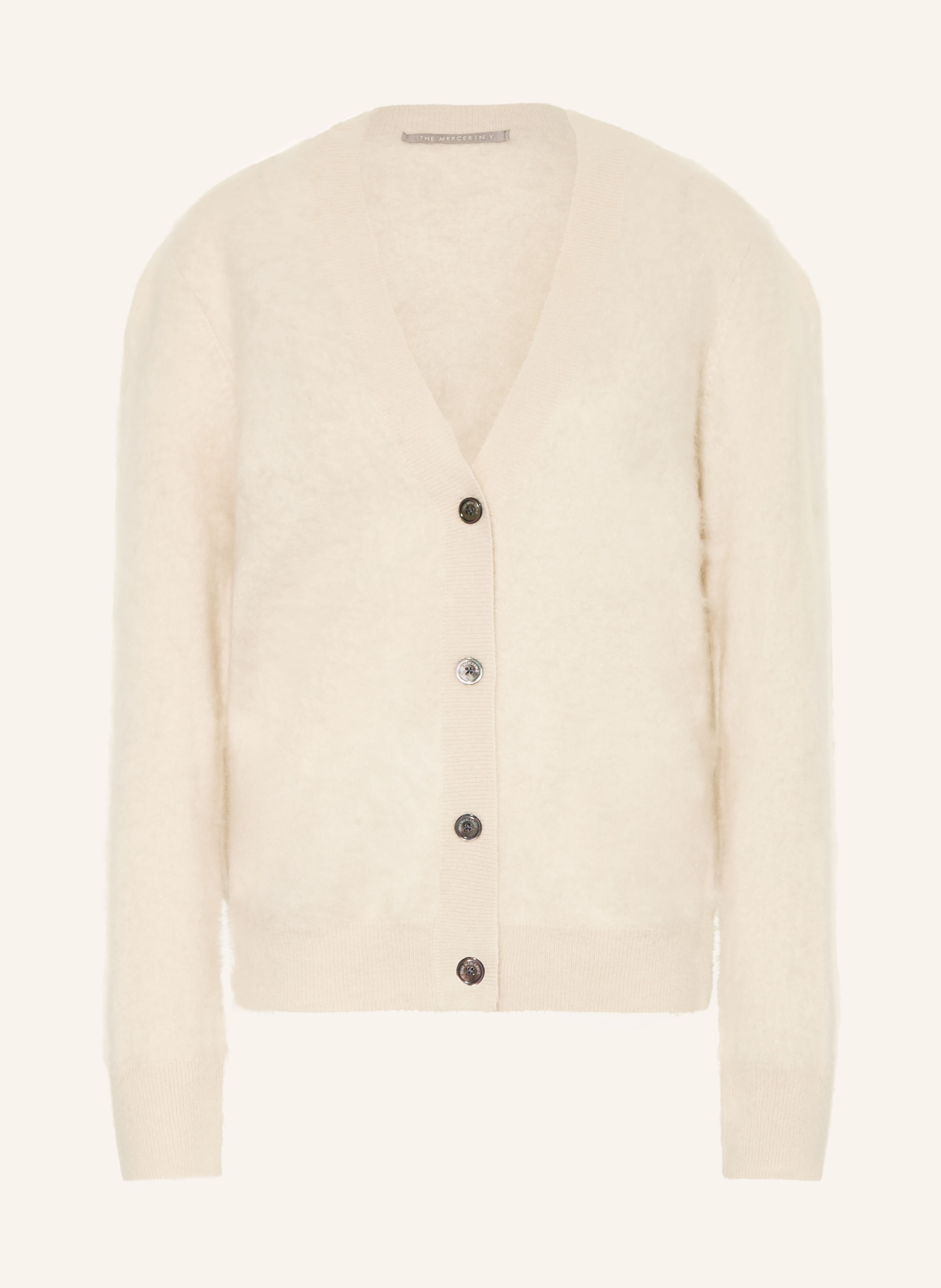 (The Mercer) N.Y. Strickjacke Aus Cashmere beige