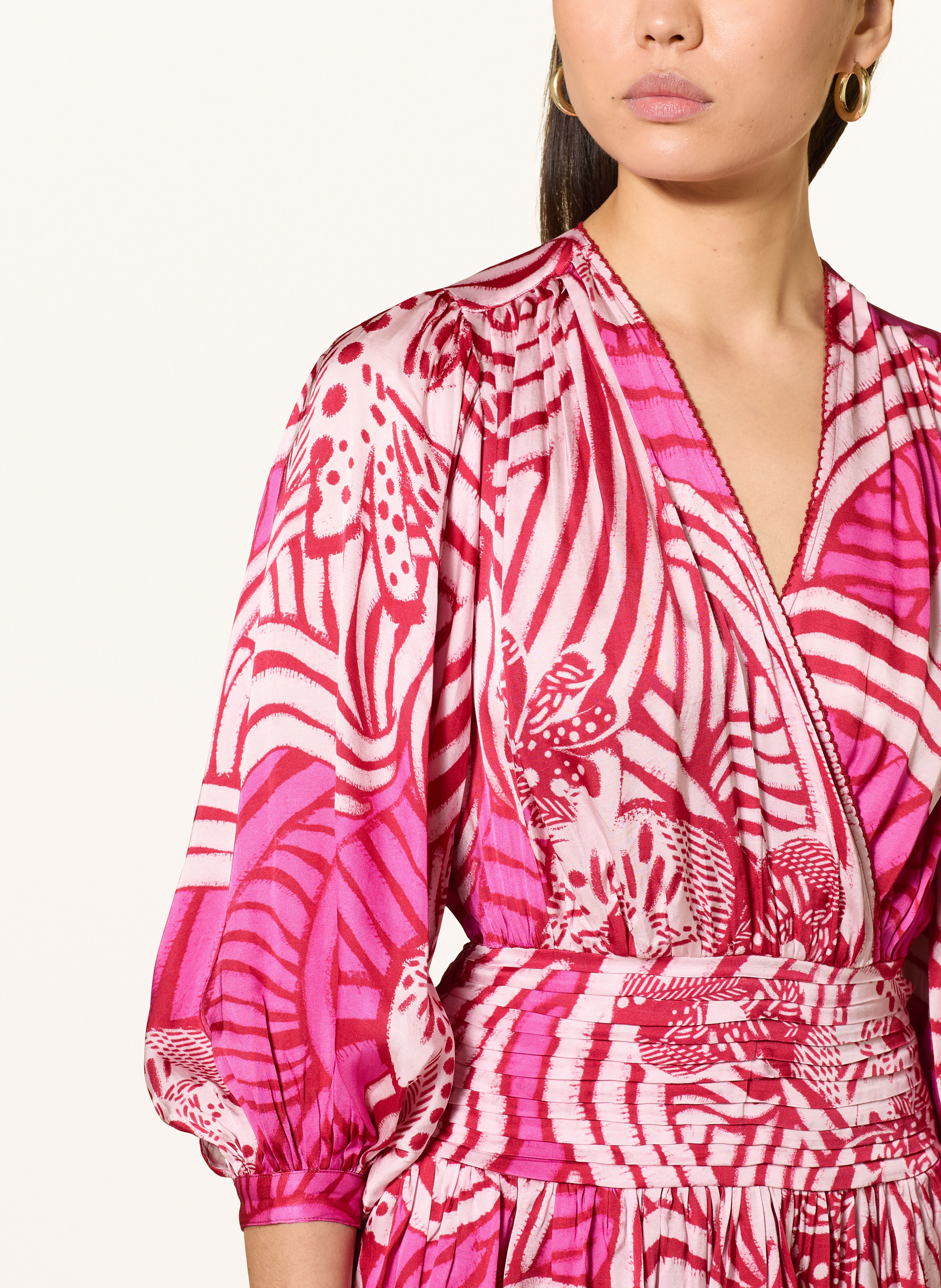 Thumbnail - Poupette St Barth Strandkleid Colleen pink