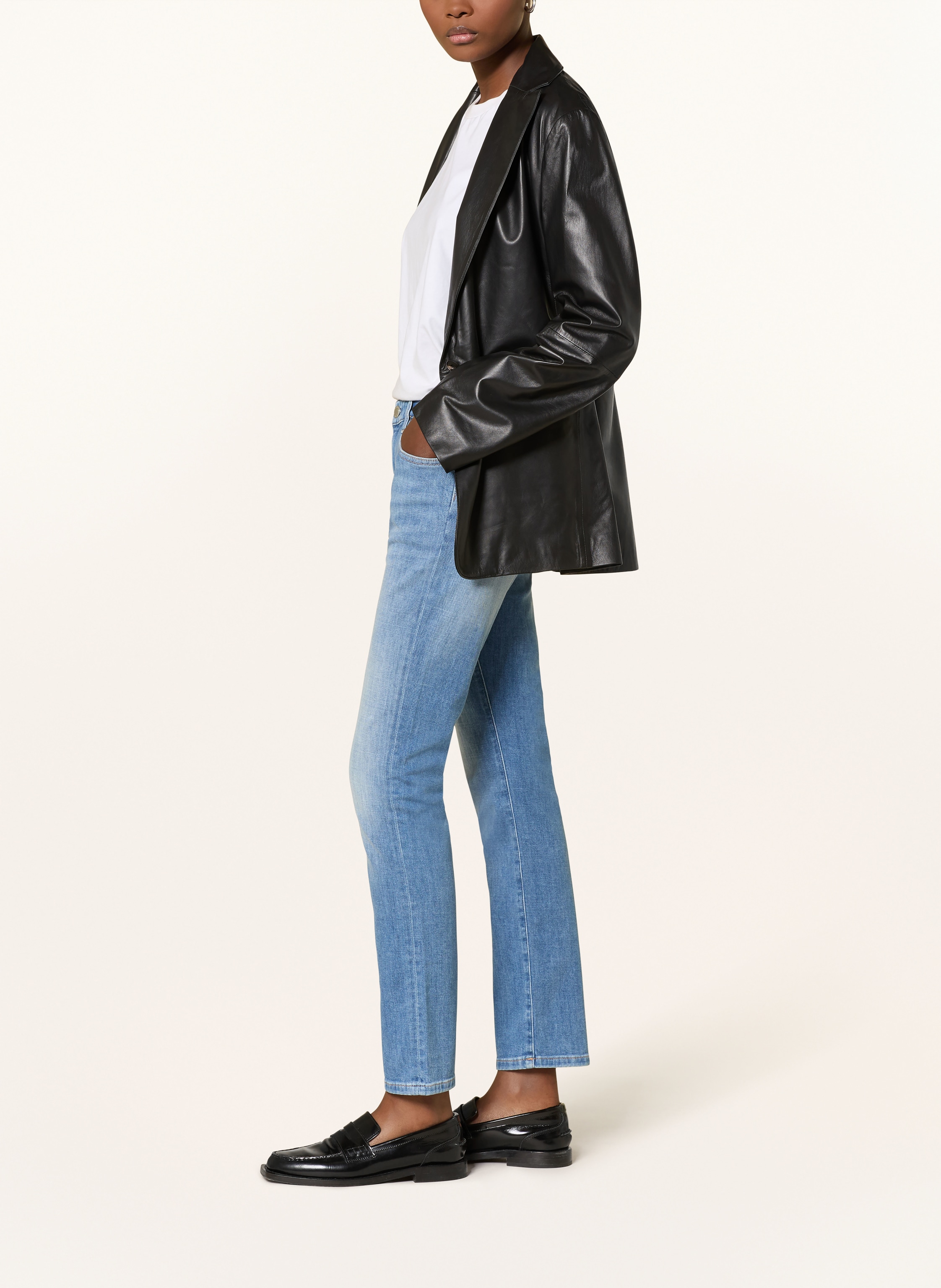 Thumbnail - Ag Jeans Straight Jeans Mari blau