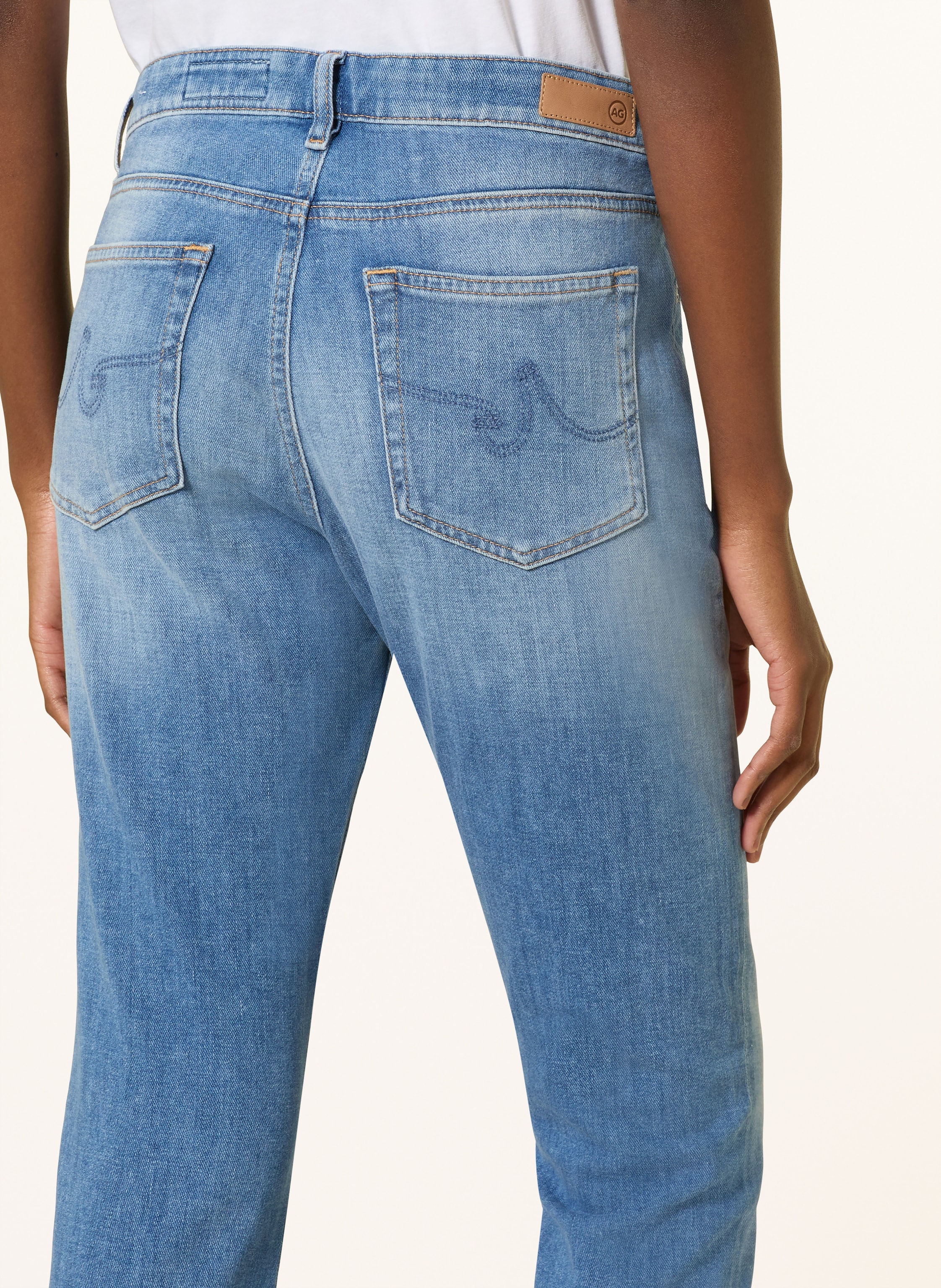 Thumbnail - Ag Jeans Straight Jeans Mari blau