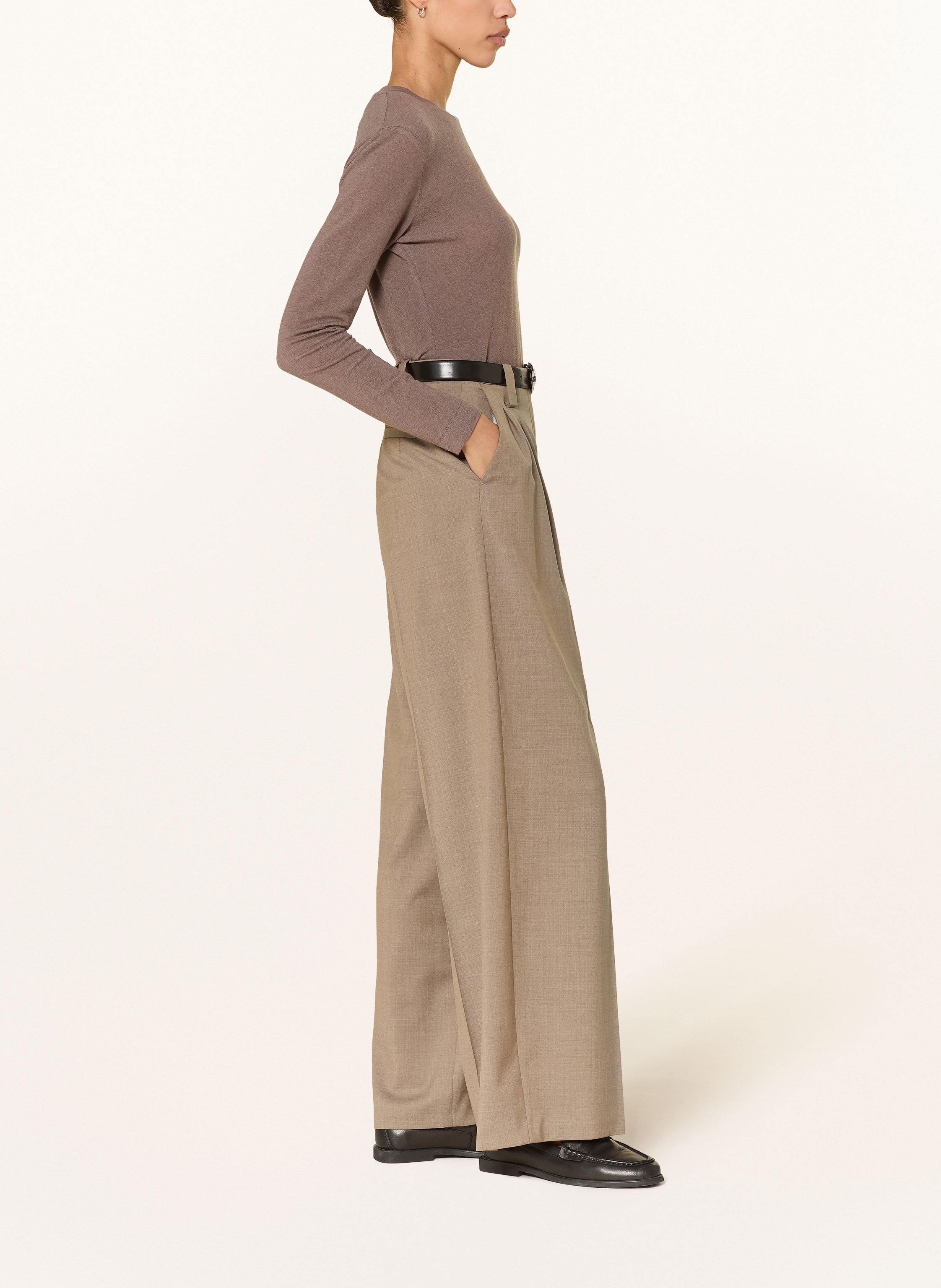 Thumbnail - Windsor. Marlenehose beige