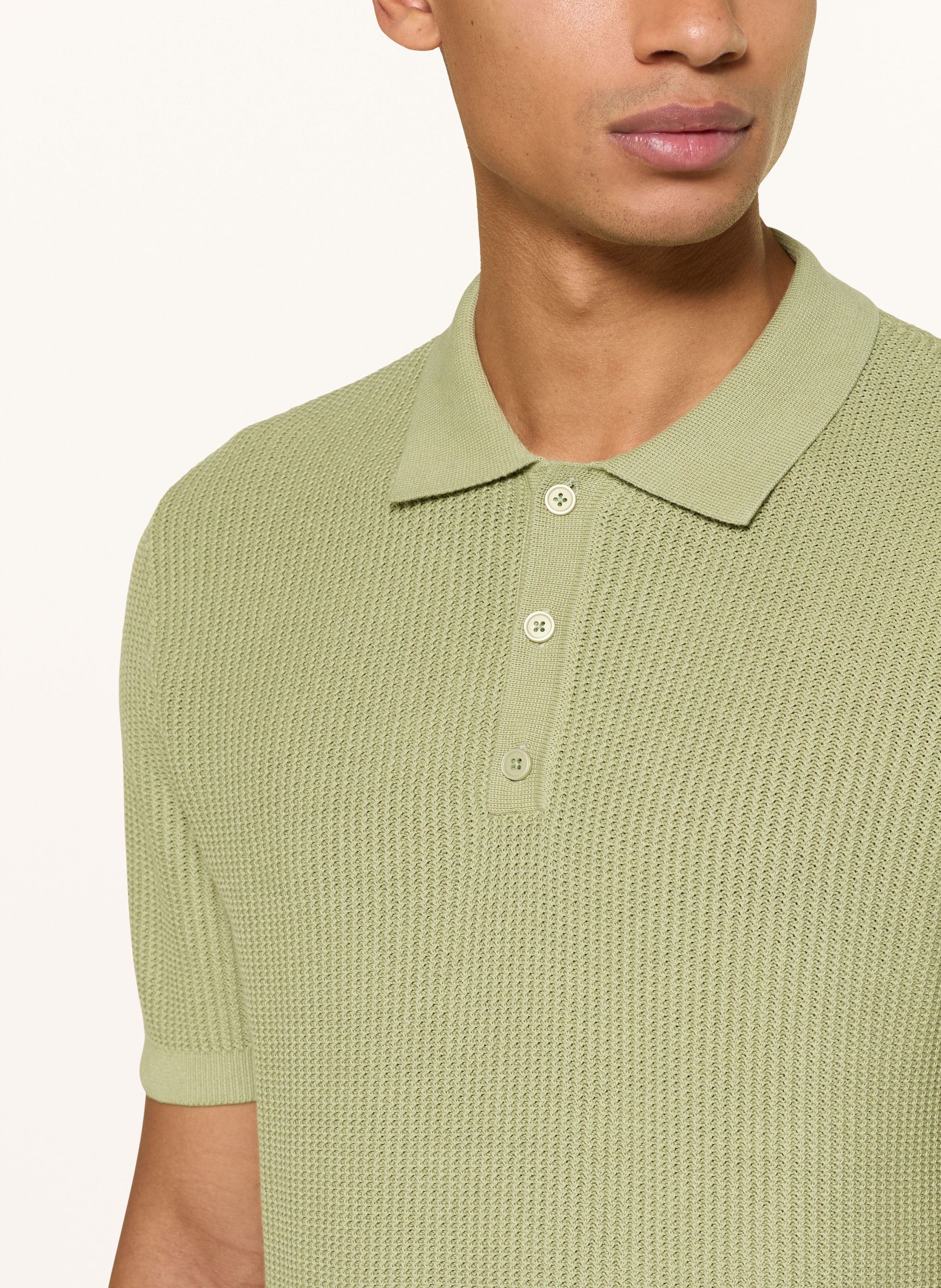 Thumbnail - Paul Strick-Poloshirt gruen