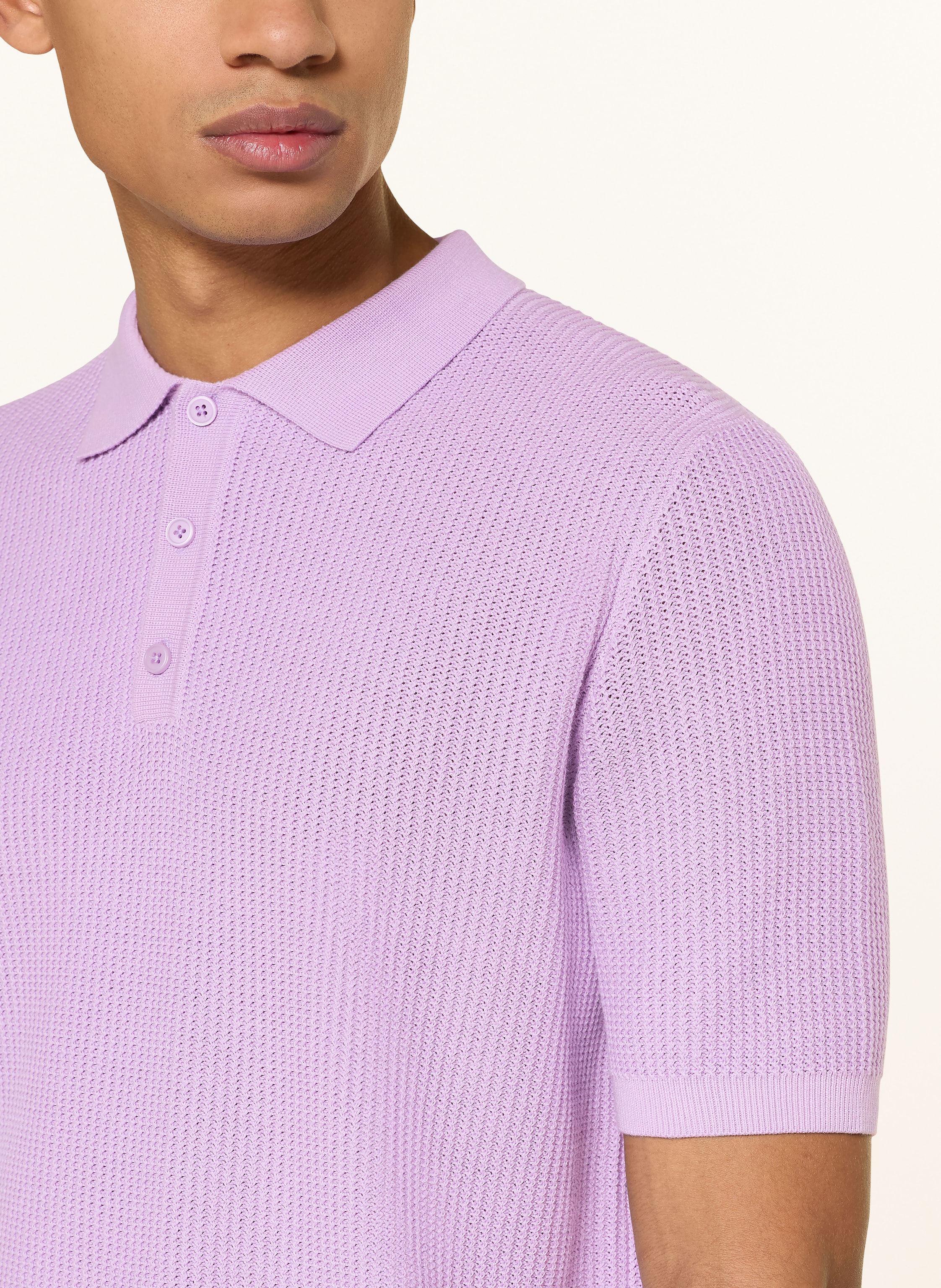 Thumbnail - Paul Strick-Poloshirt lila
