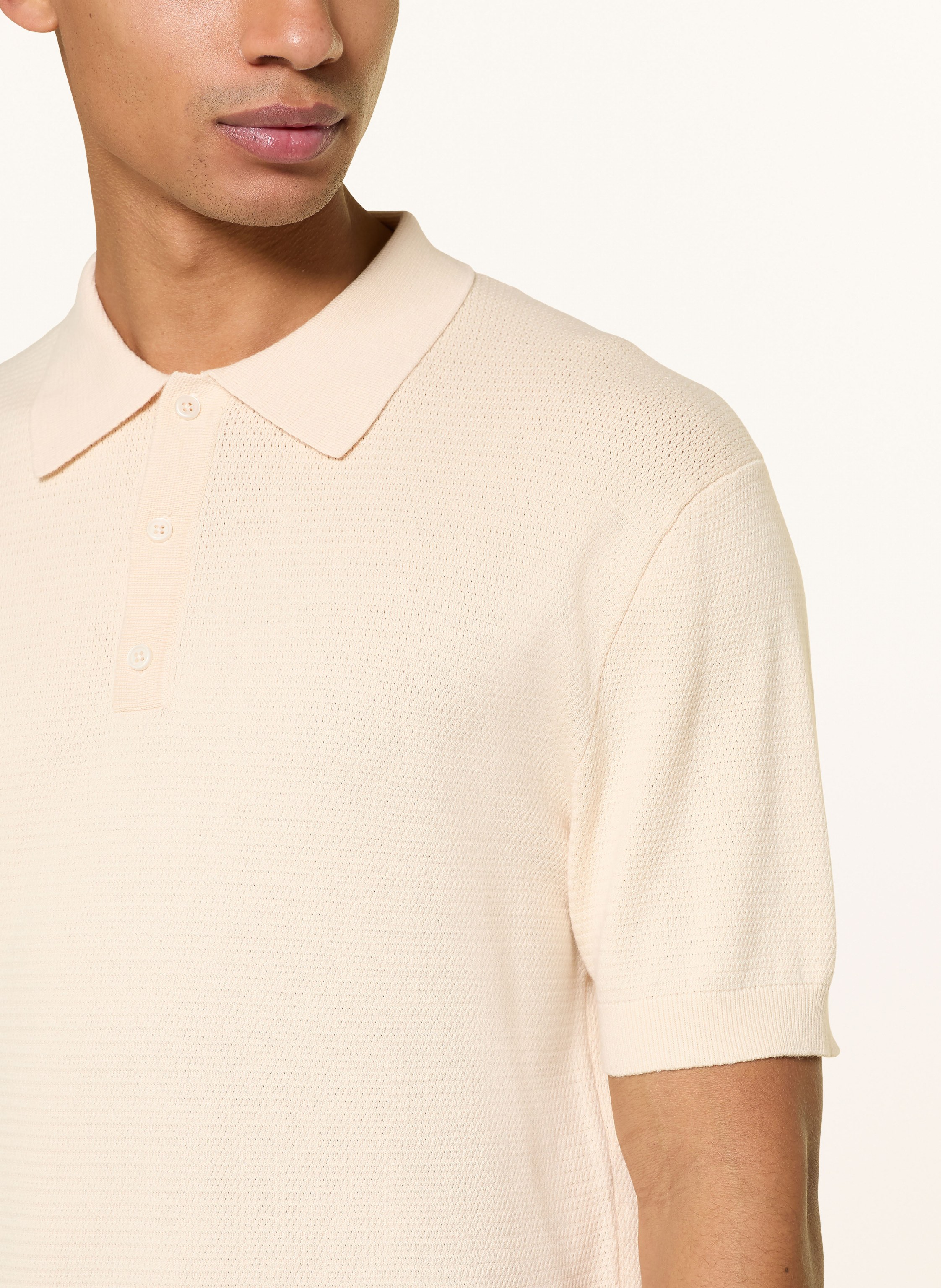 Thumbnail - Paul Strick-Poloshirt weiss