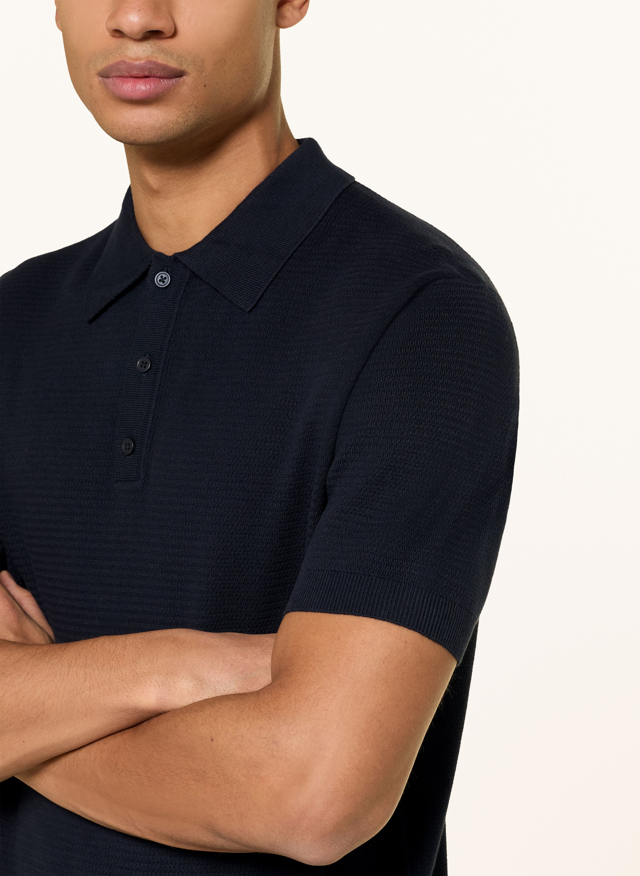 Thumbnail - Paul Strick-Poloshirt blau