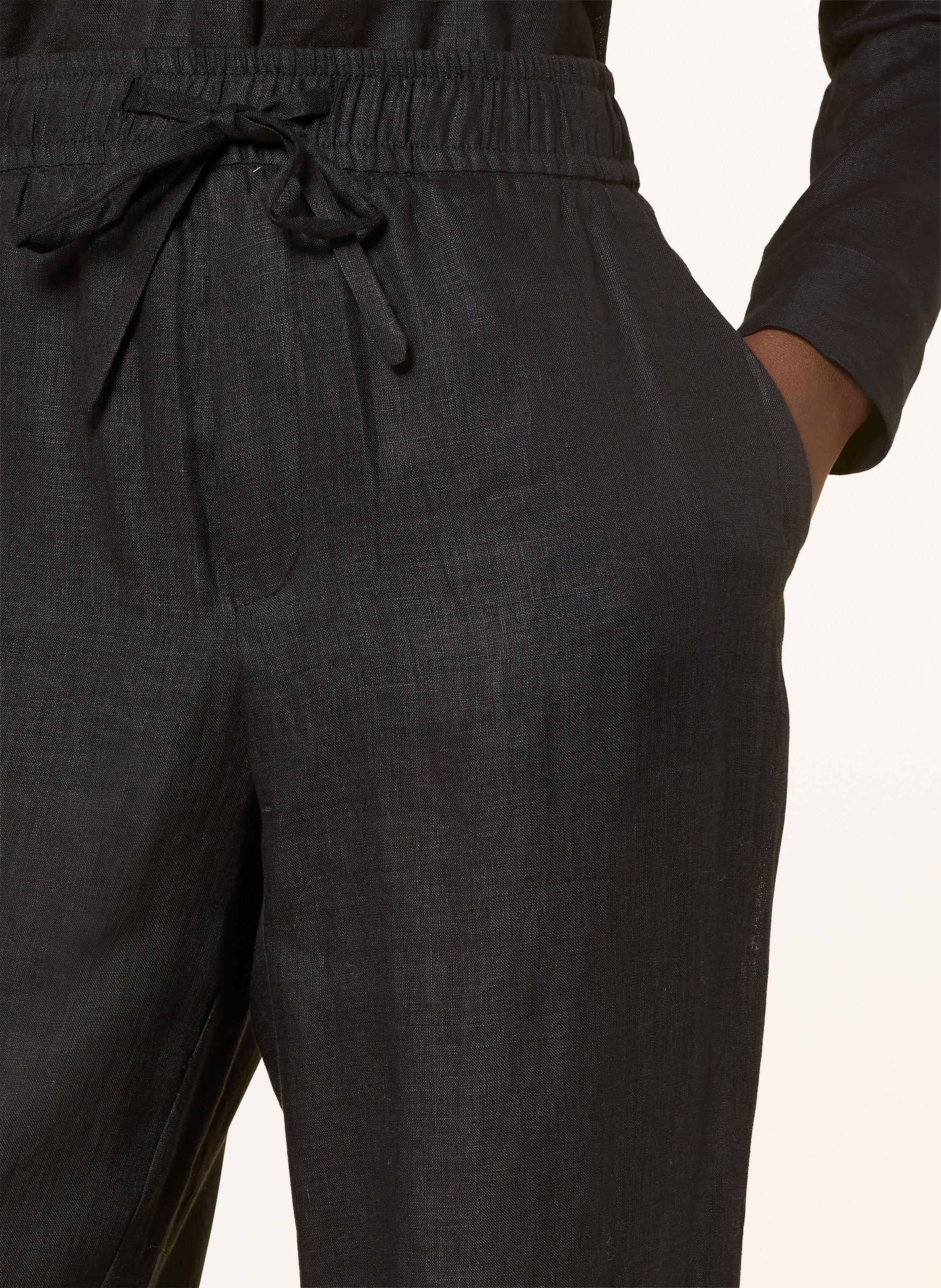 Thumbnail - Van Laack Leinenhose Vl-Helena-Br schwarz