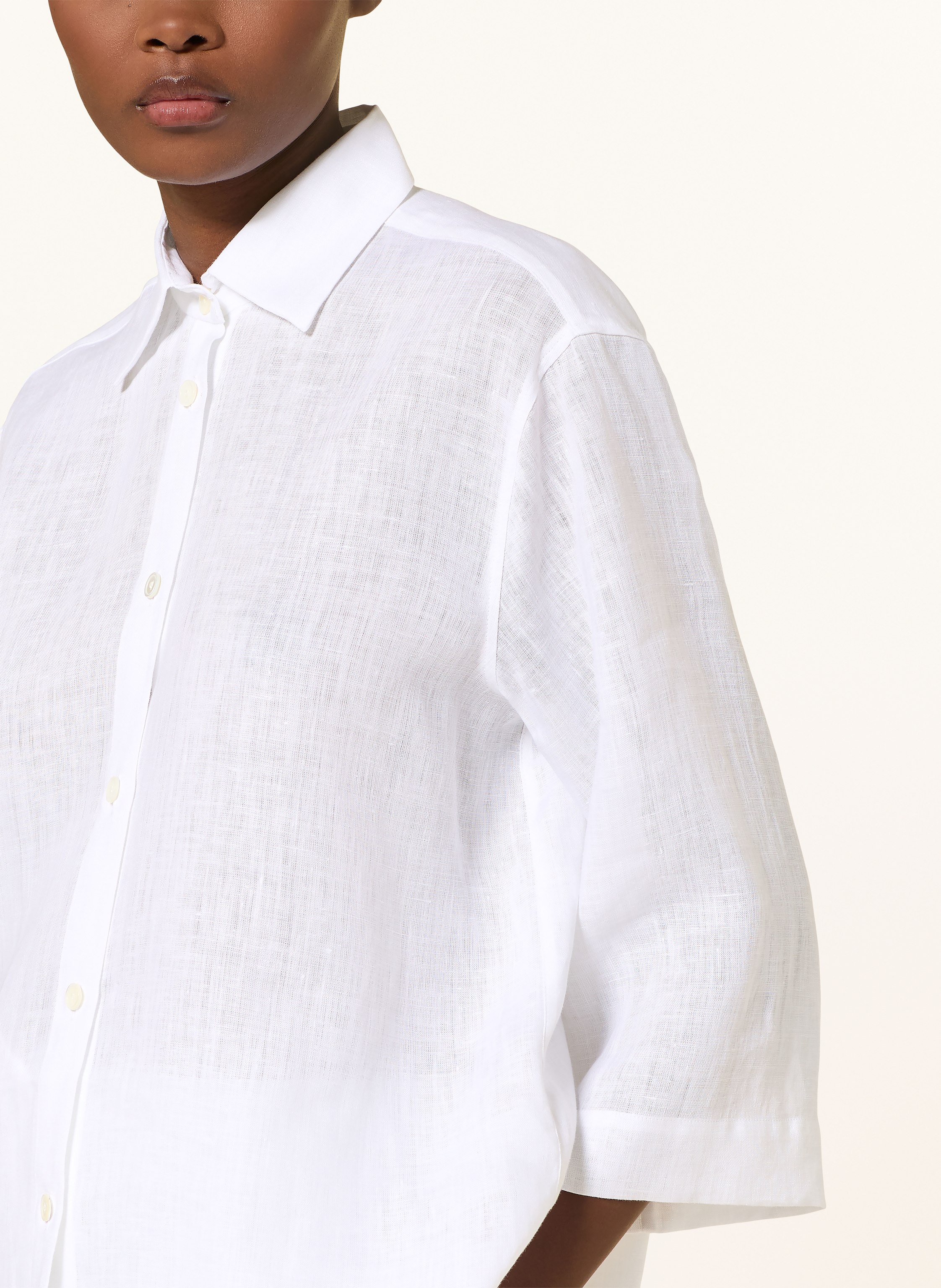 Thumbnail - Van Laack Hemdbluse Vl-Banis-Bro Mit 3/4-Arm weiss