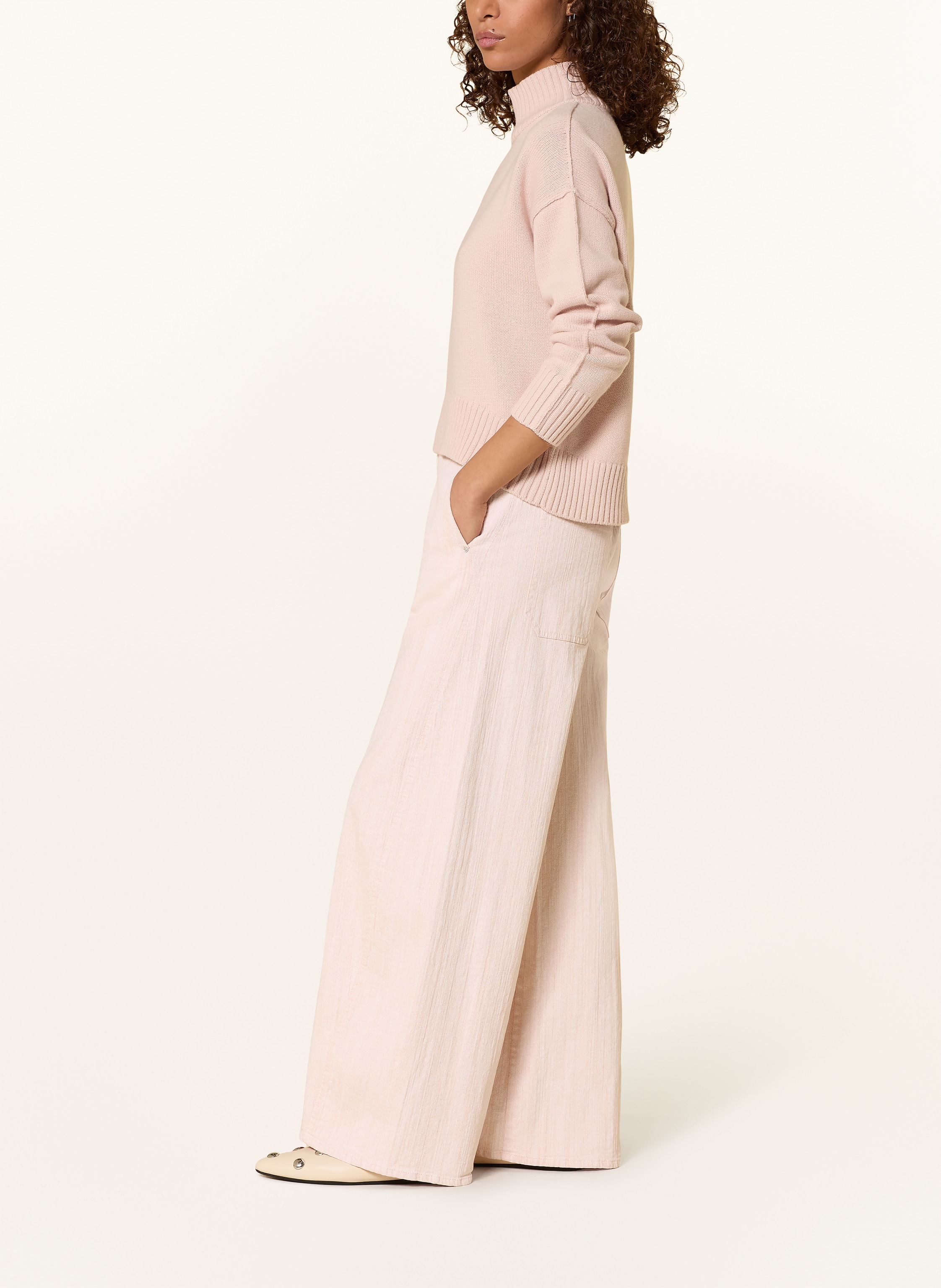 Thumbnail - Mac Daydream Wide Leg Jeans New Orleans rosa