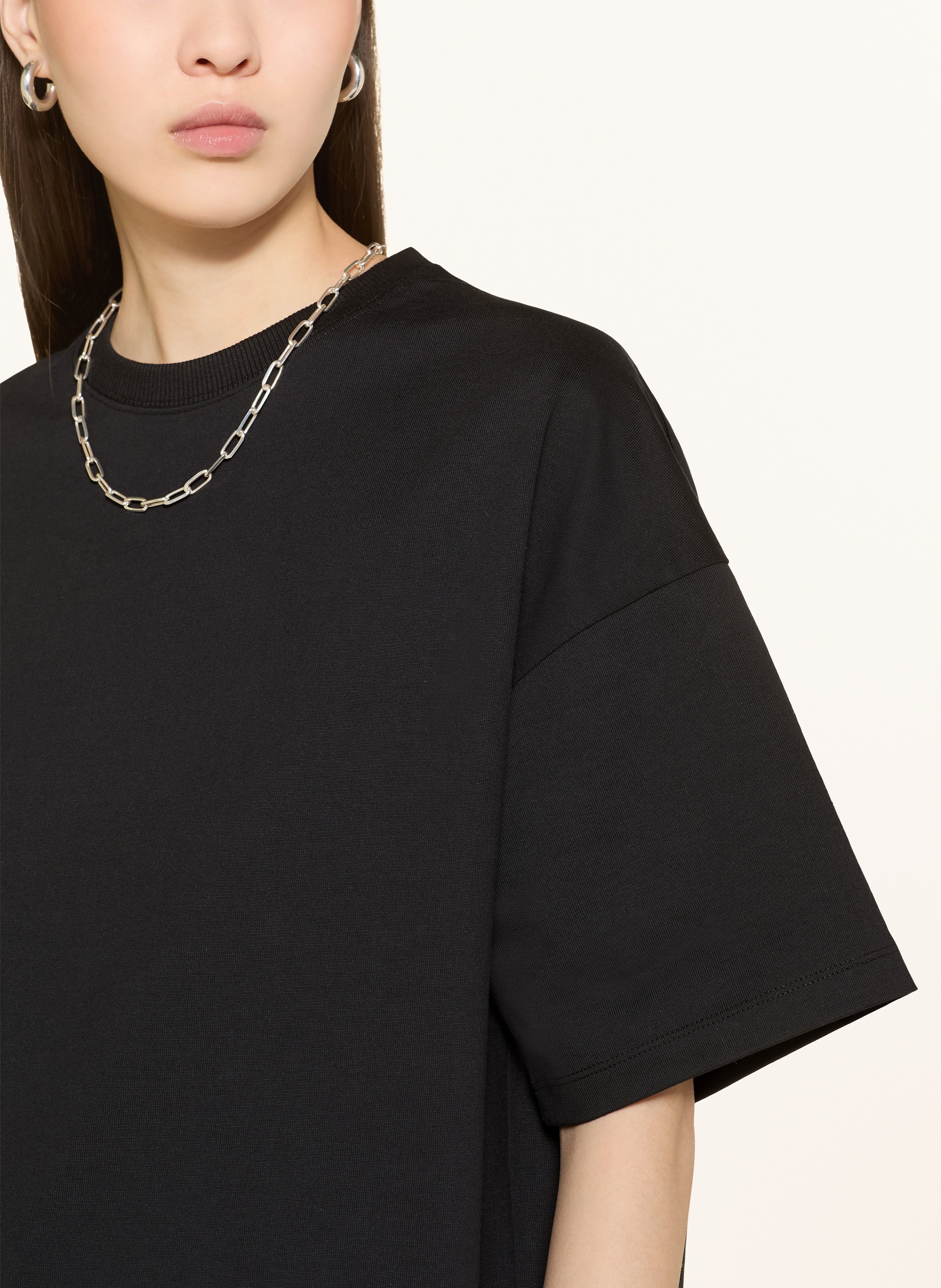 Thumbnail - Mrs & Hugs Oversized-Shirt schwarz