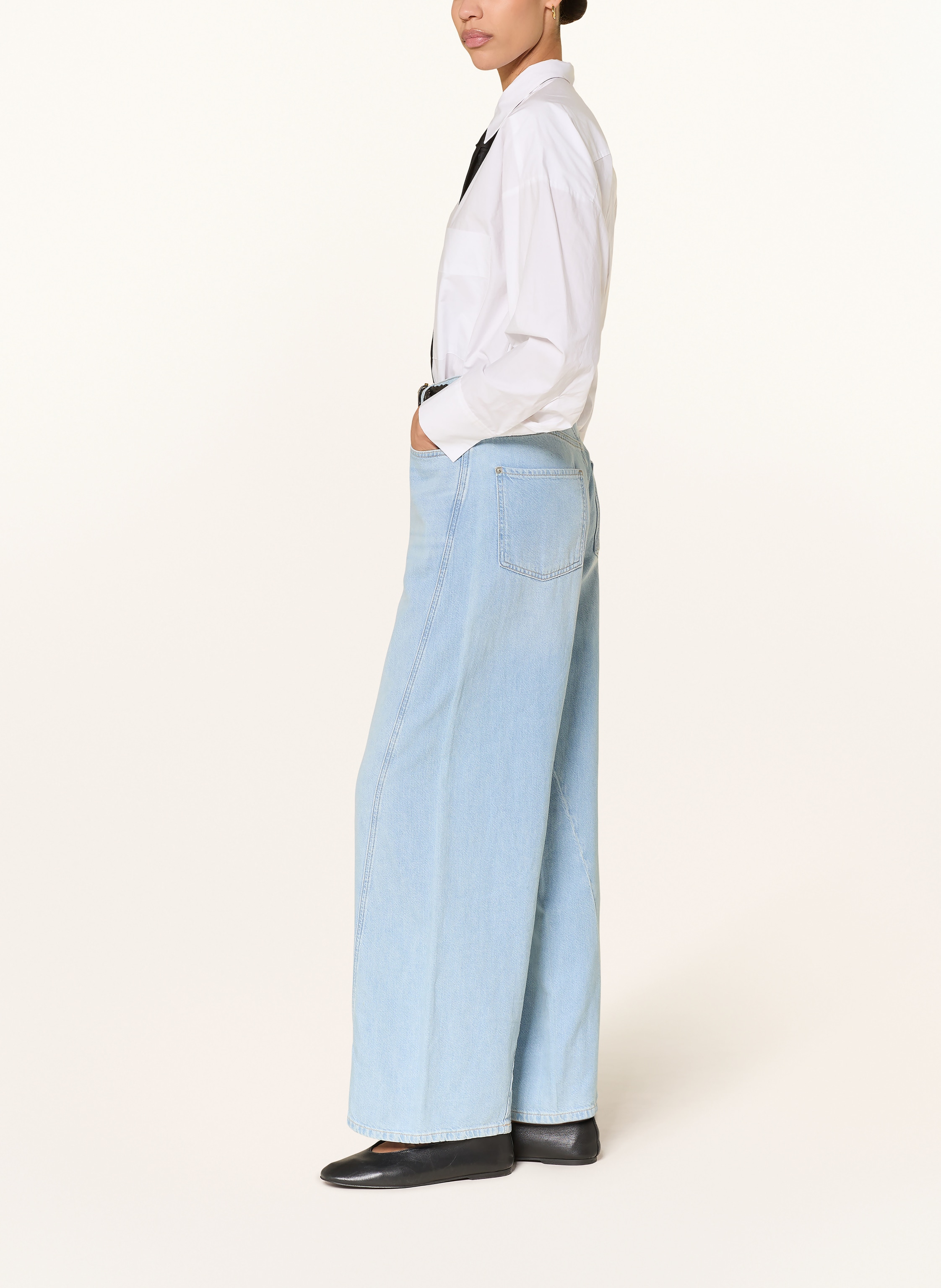 Thumbnail - Rossi Wide Leg Jeans Cameron blau