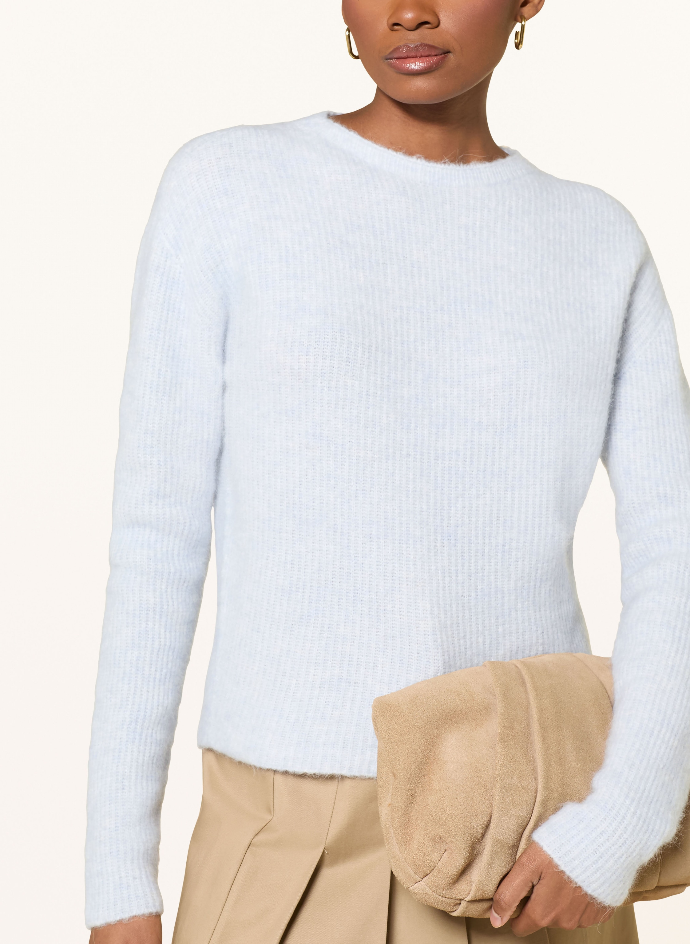 Thumbnail - Darling Harbour Pullover Mit Alpaka blau