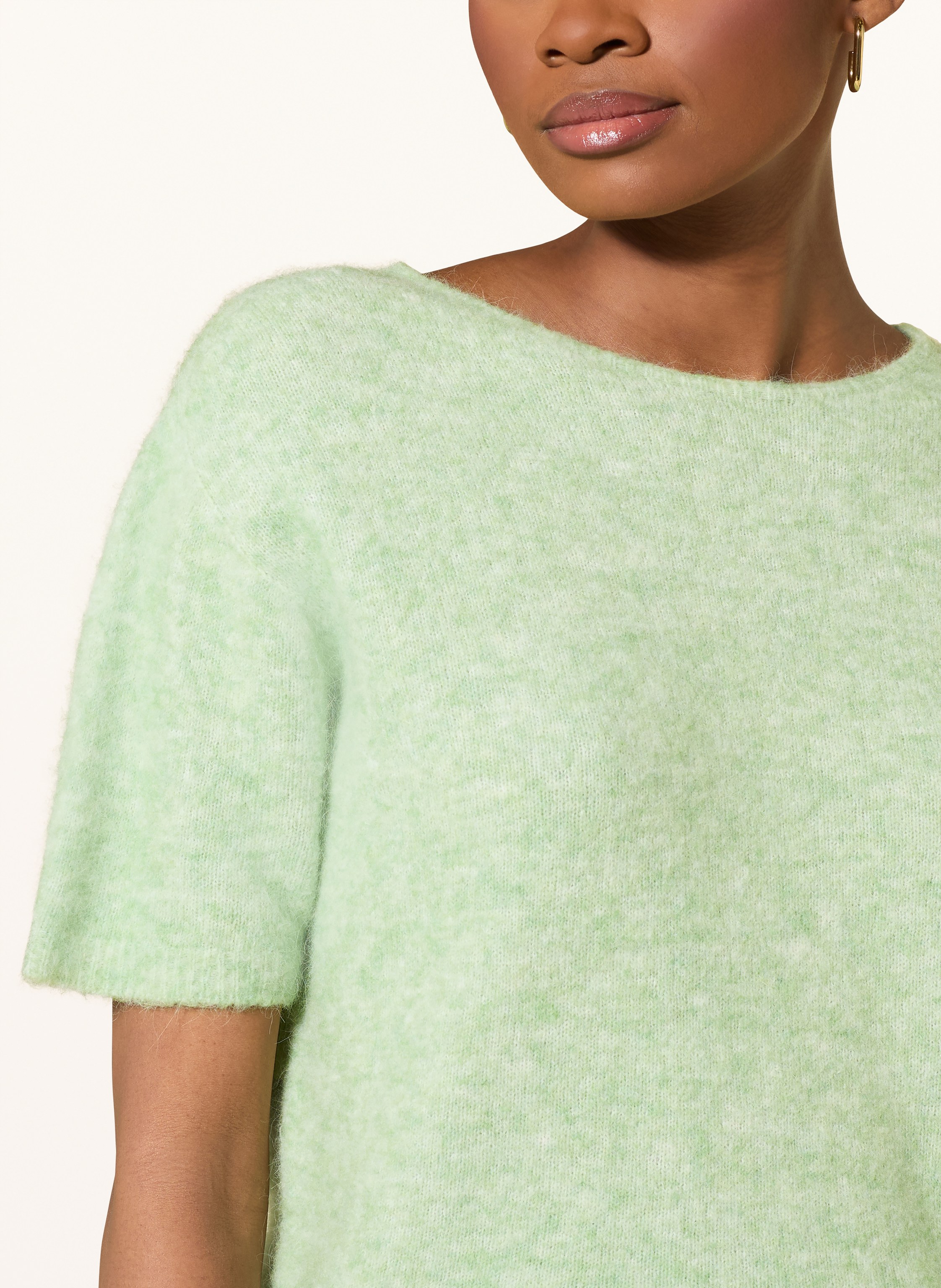 Thumbnail - Darling Harbour Strickshirt Mit Alpaka gruen