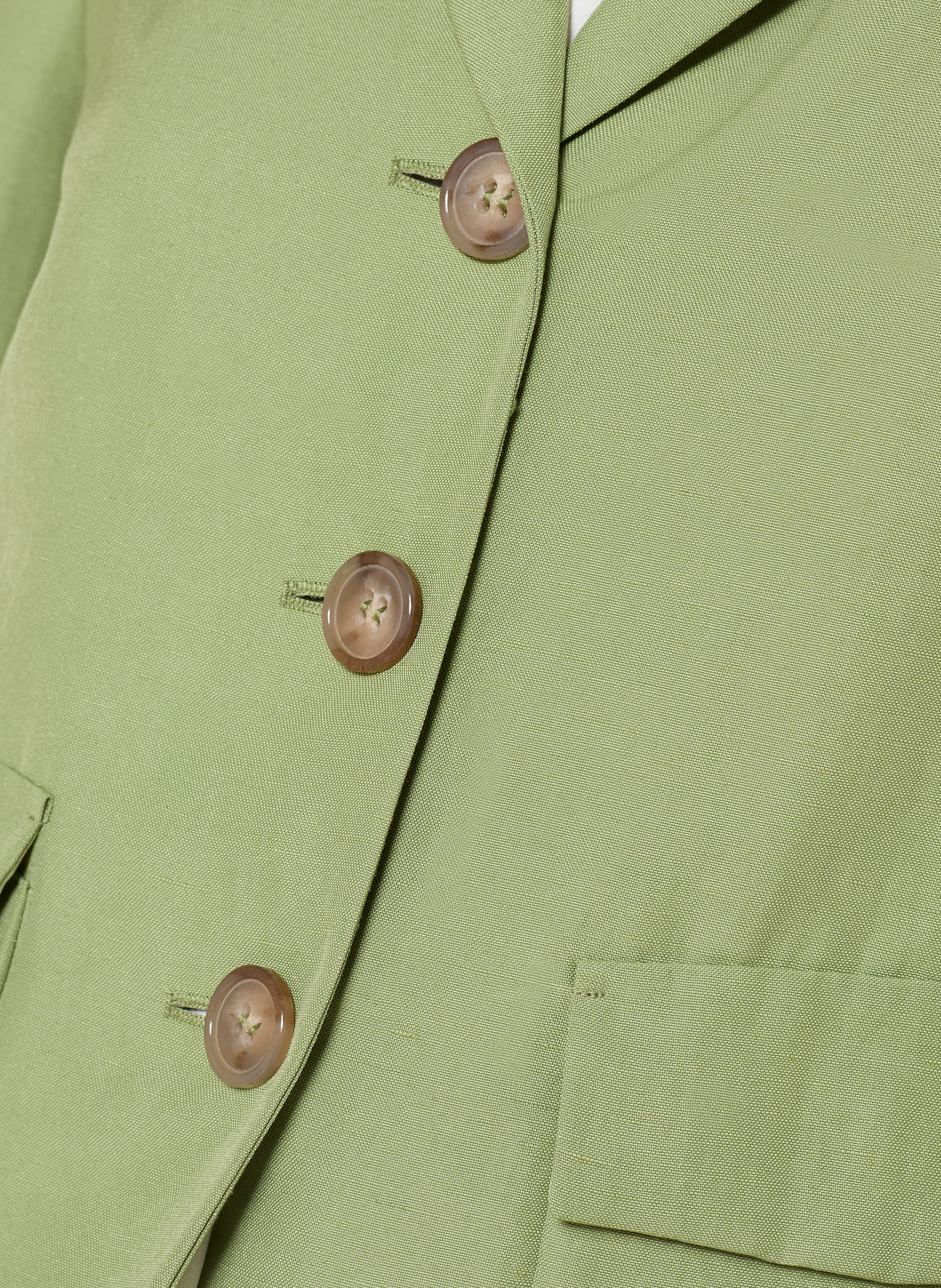 Thumbnail - Luisa Cerano Blazer Mit Leinen gruen