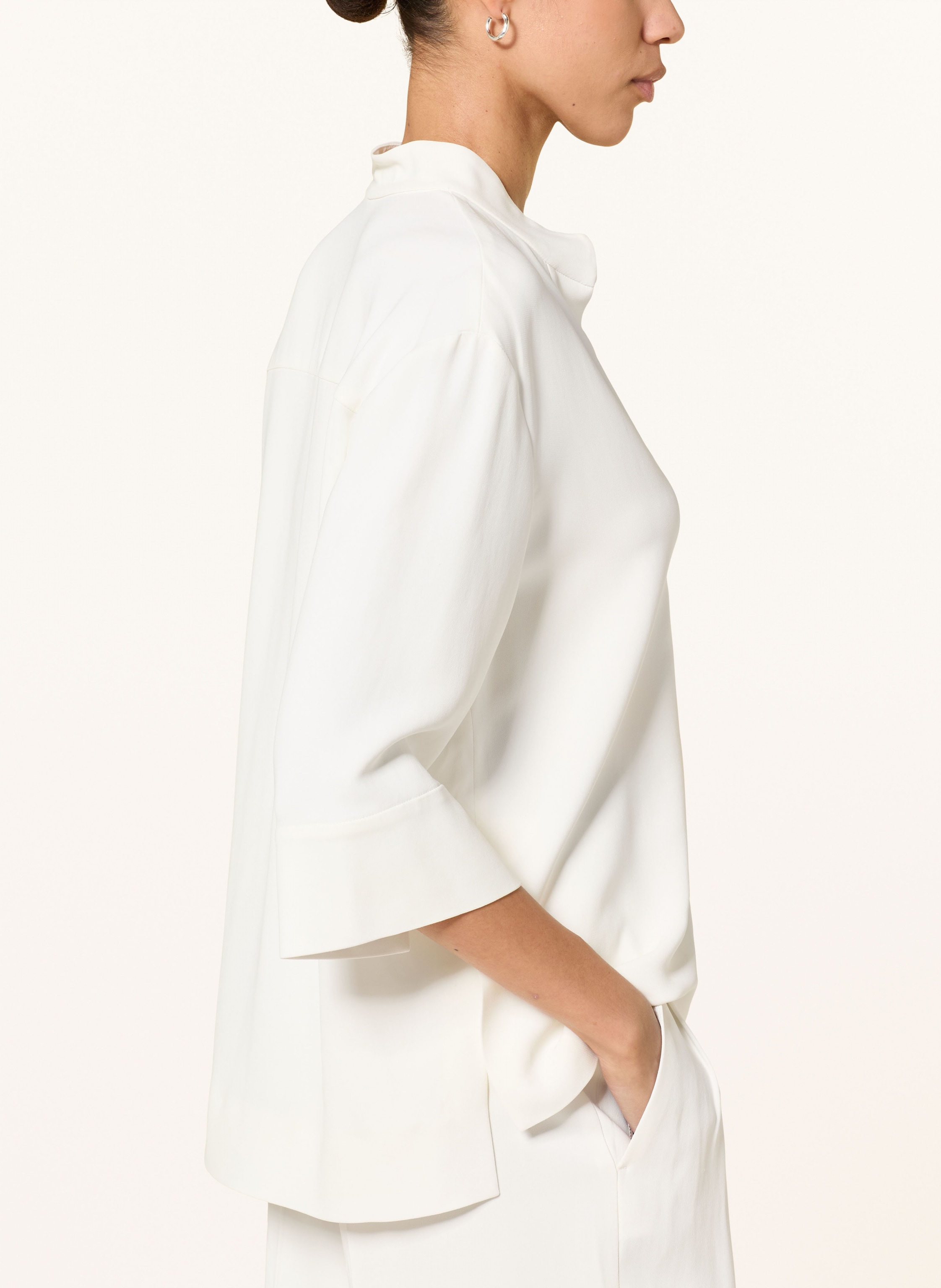 Thumbnail - Luisa Cerano Blusenshirt Mit 3/4-Arm weiss