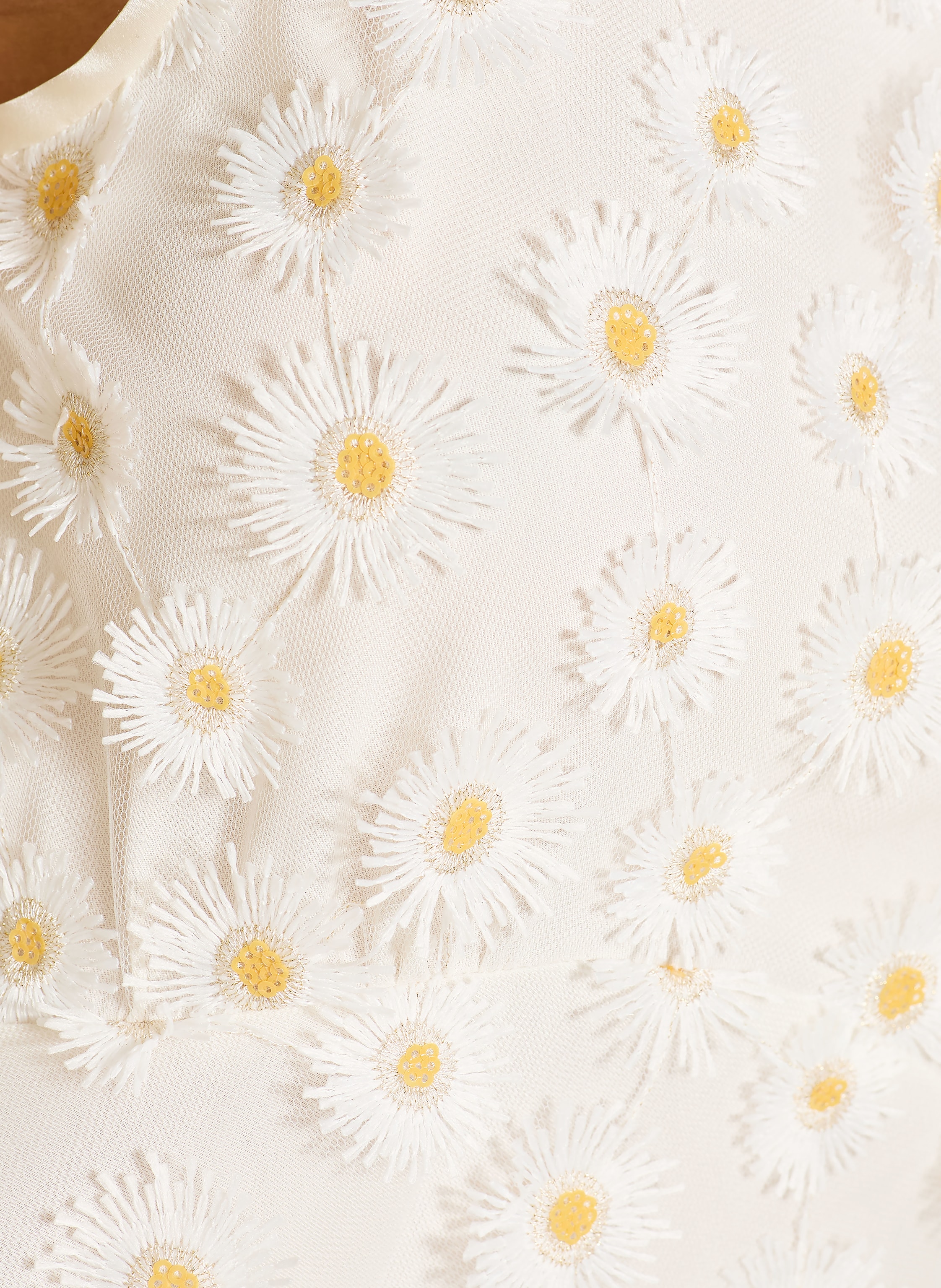 Thumbnail - Luisa Cerano Mesh-Kleid weiss