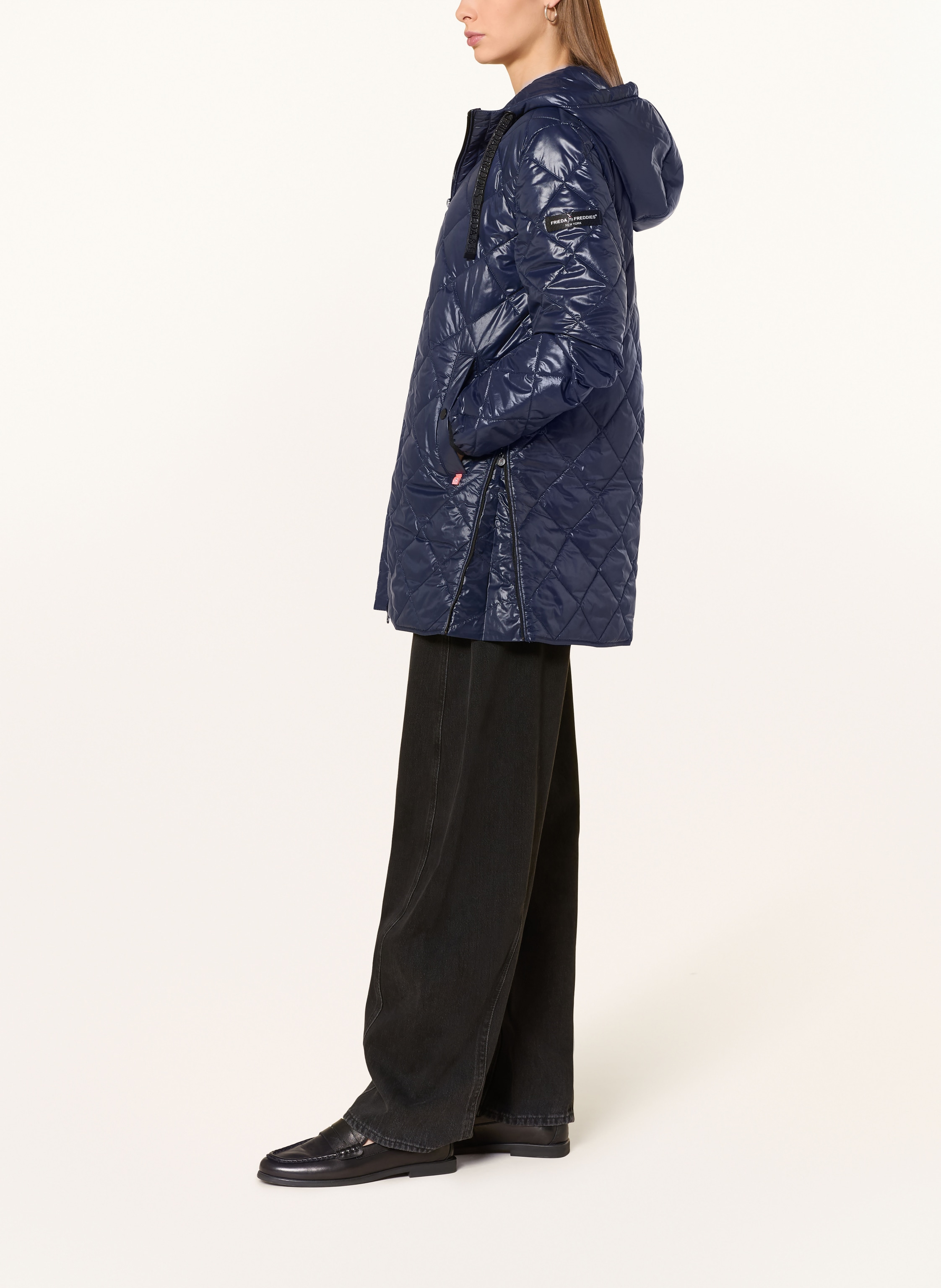 Thumbnail - Frieda & Freddies Steppjacke Ilva blau