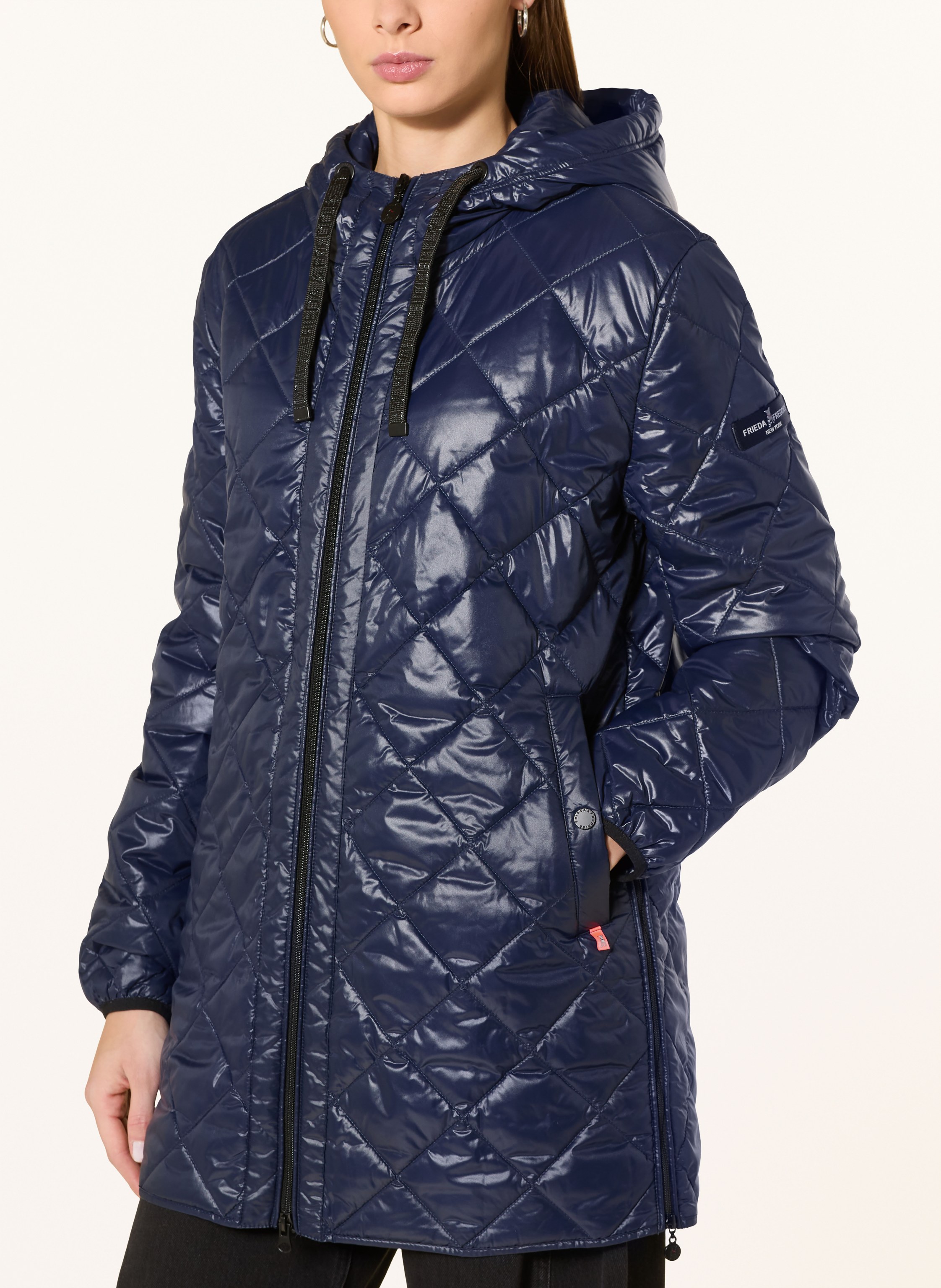 Thumbnail - Frieda & Freddies Steppjacke Ilva blau