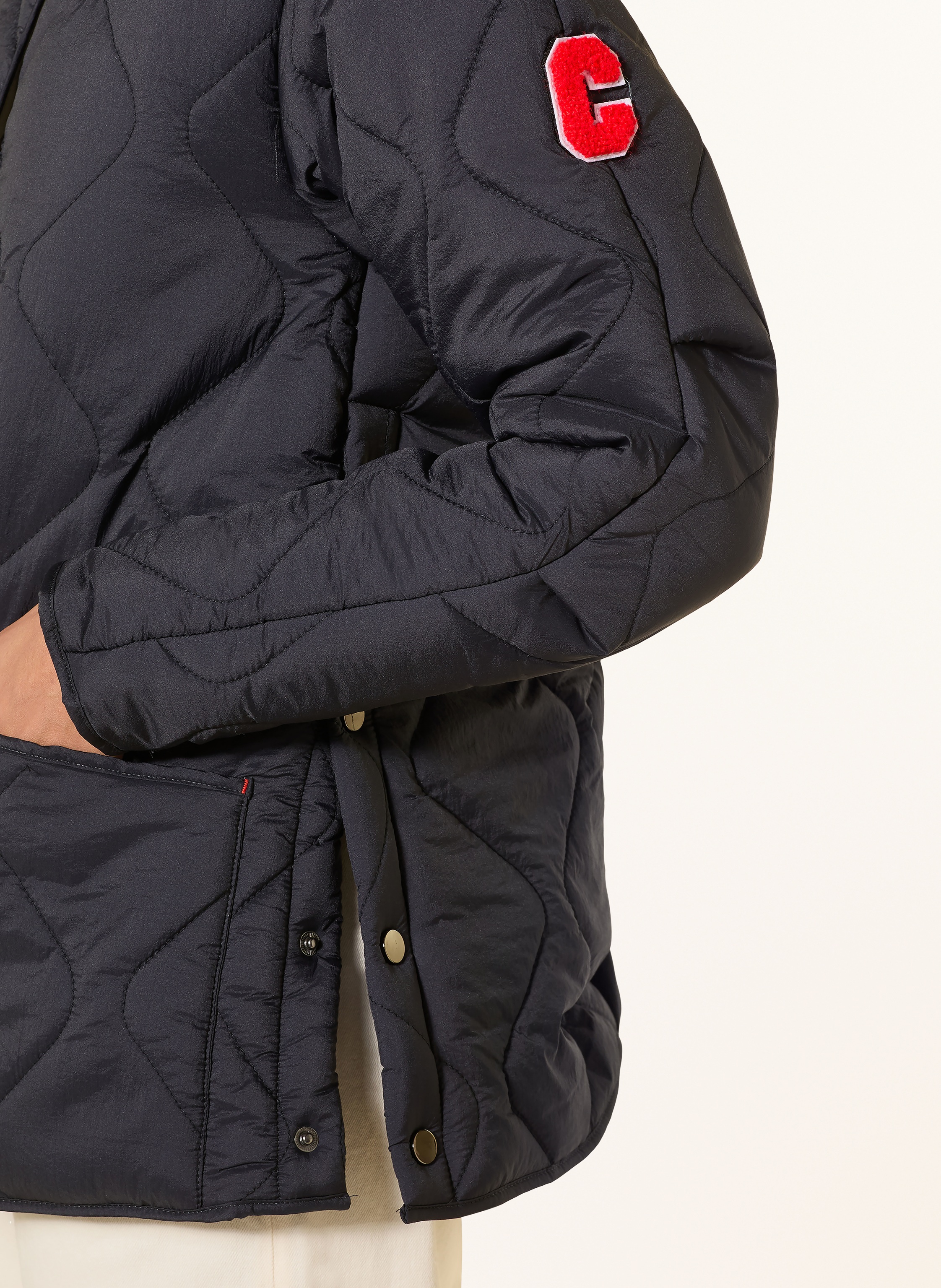 Thumbnail - No.1 Como Steppjacke Nyon blau