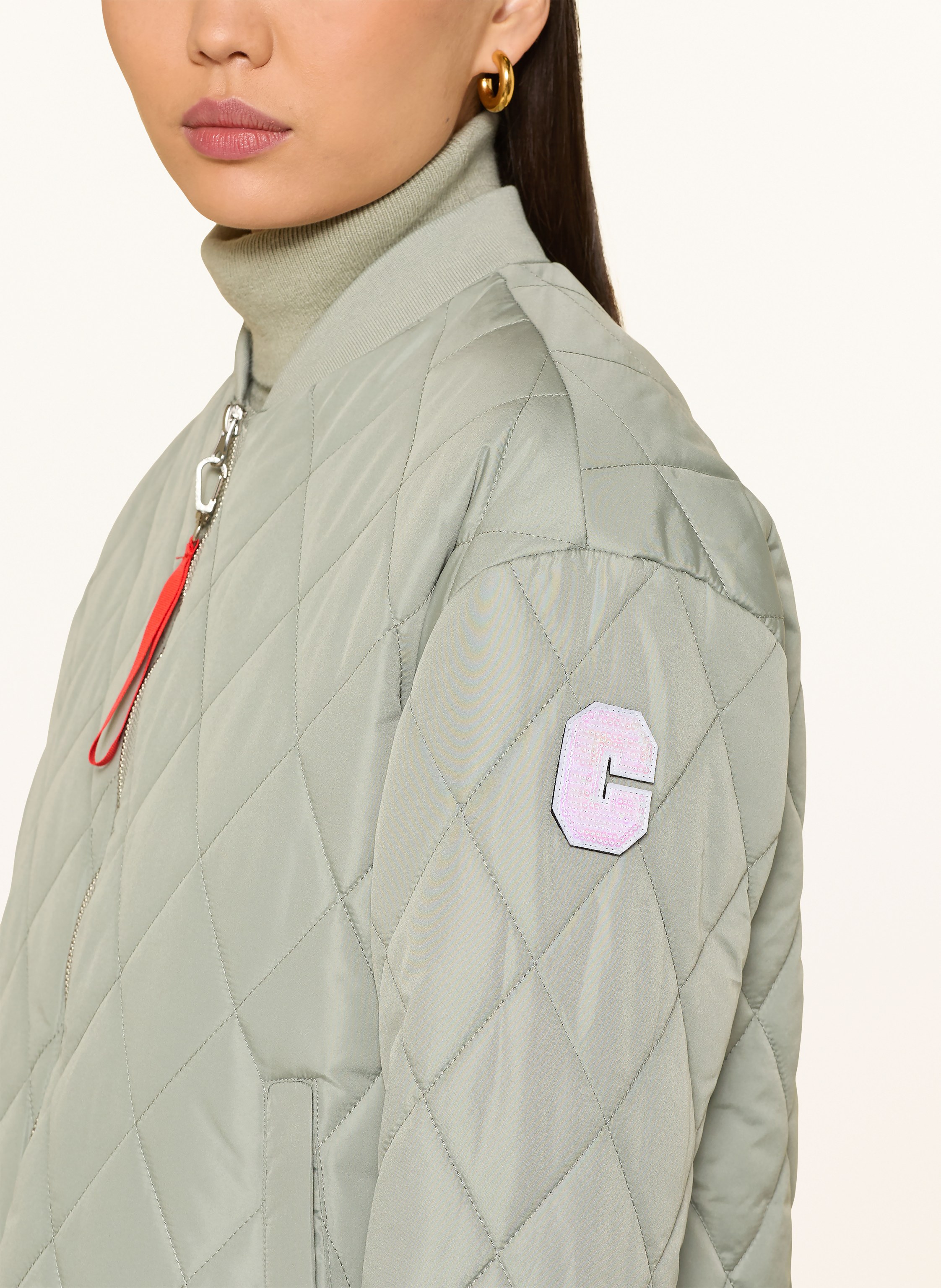 Thumbnail - No.1 Como Steppjacke Lancy gruen