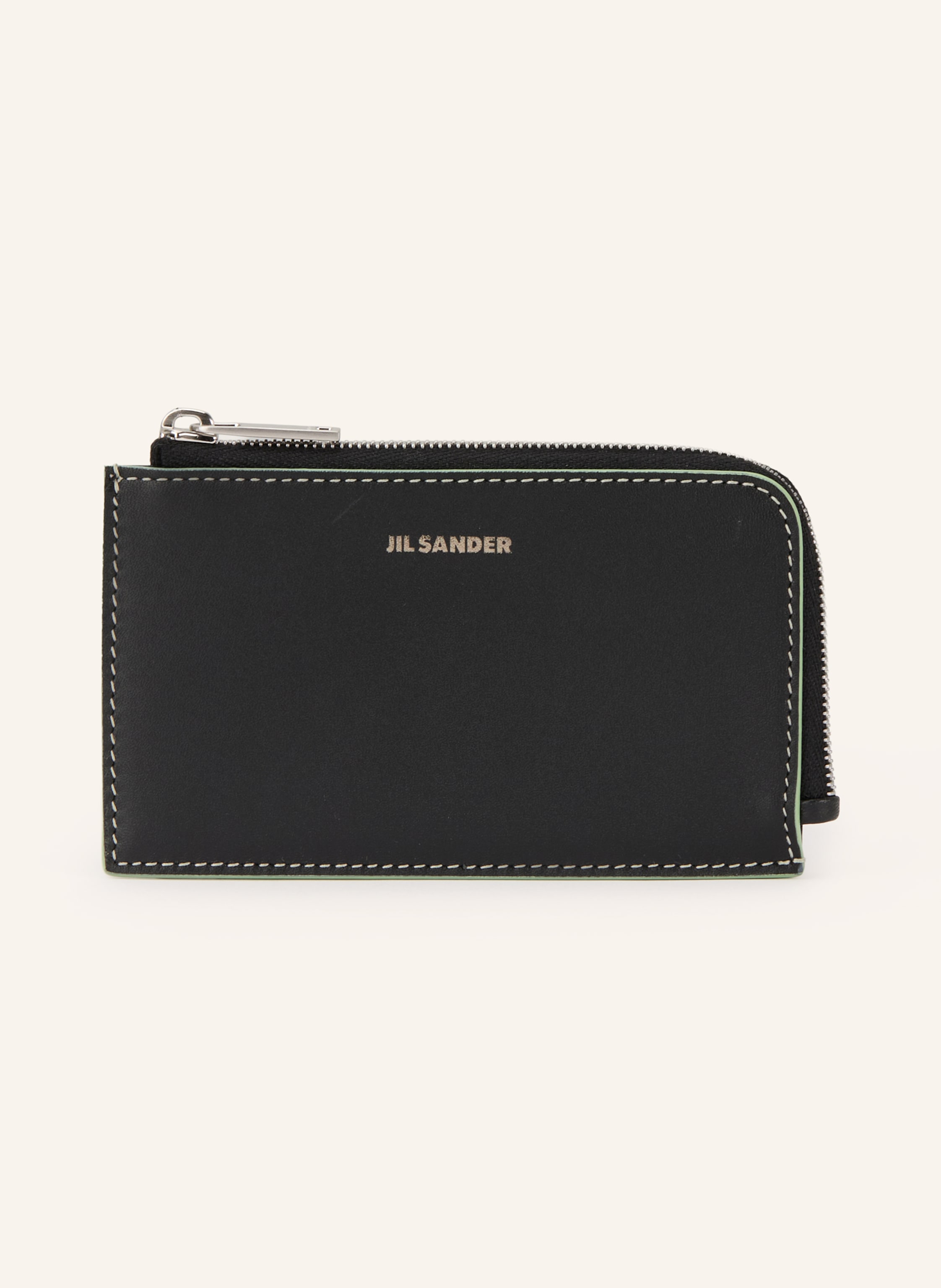 Jil Sander Jil Sander Kartenetui Mit Münzfach schwarz in SCHWARZ