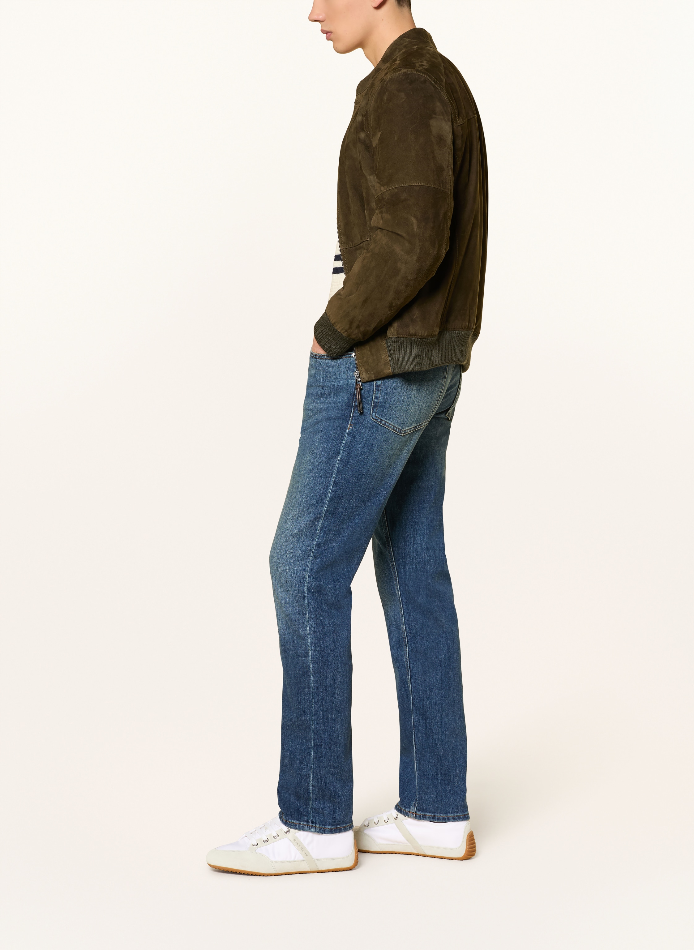 Thumbnail - Frame Jeans Modern Straight Straight Fit blau
