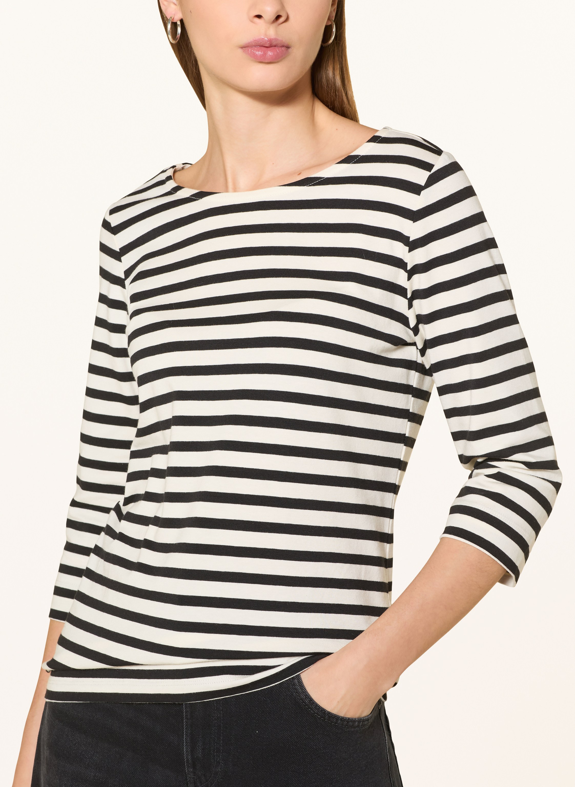 Thumbnail - Darling Harbour Shirt Mit 3/4-Arm weiss