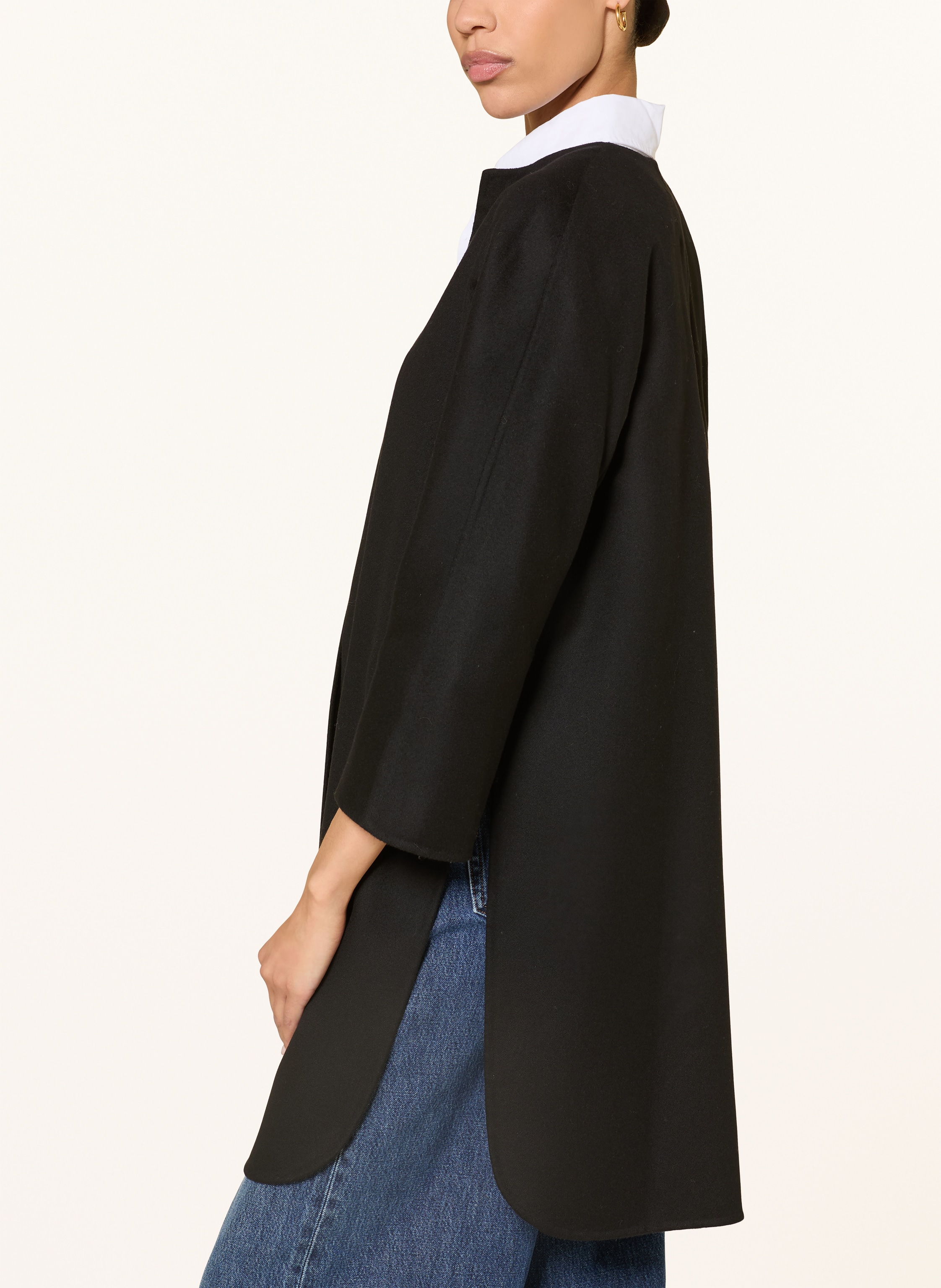 Thumbnail - Manzoni 24 Wollmantel schwarz