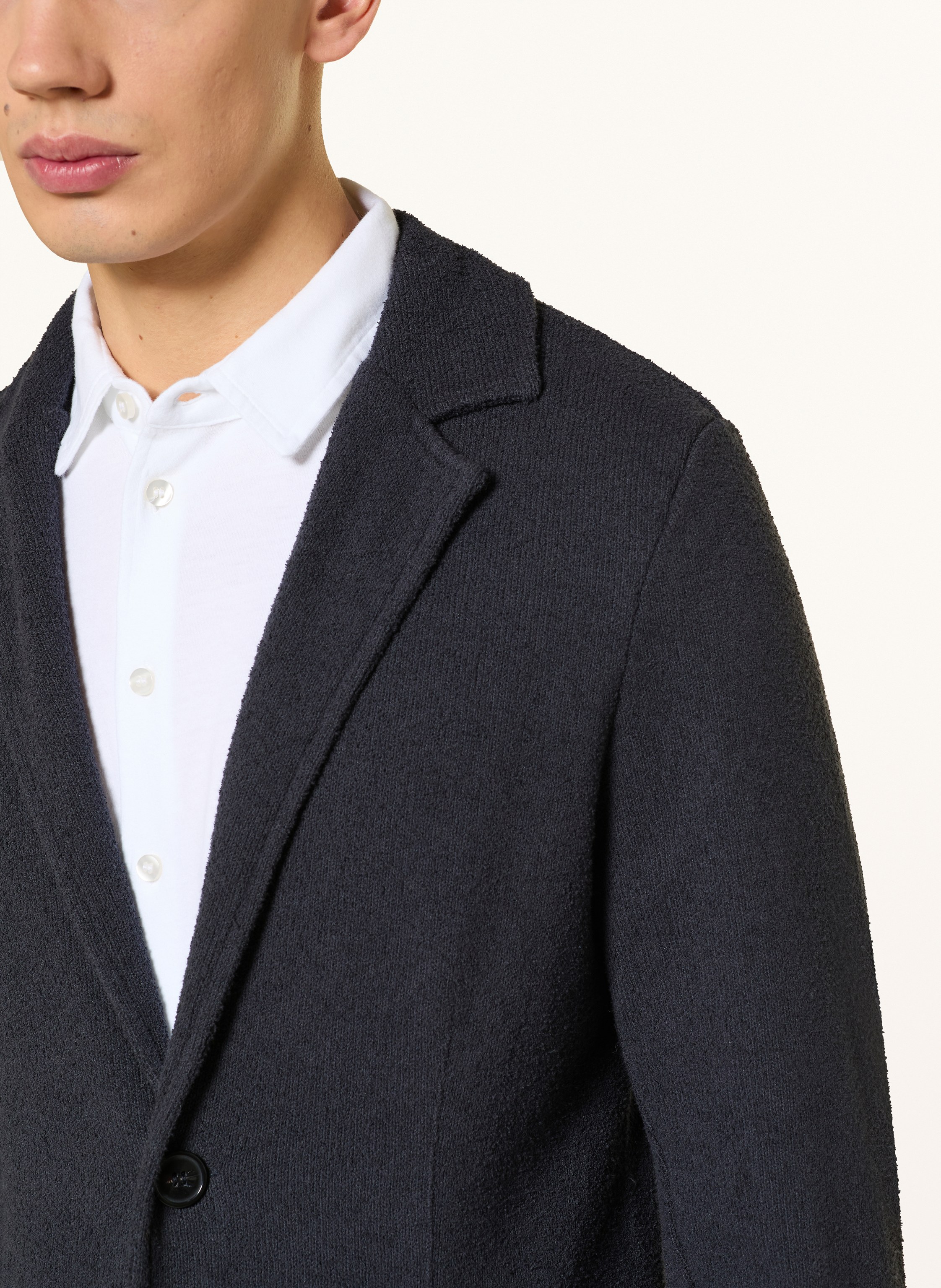 Thumbnail - Juvia Stricksakko Ray Slim Fit blau