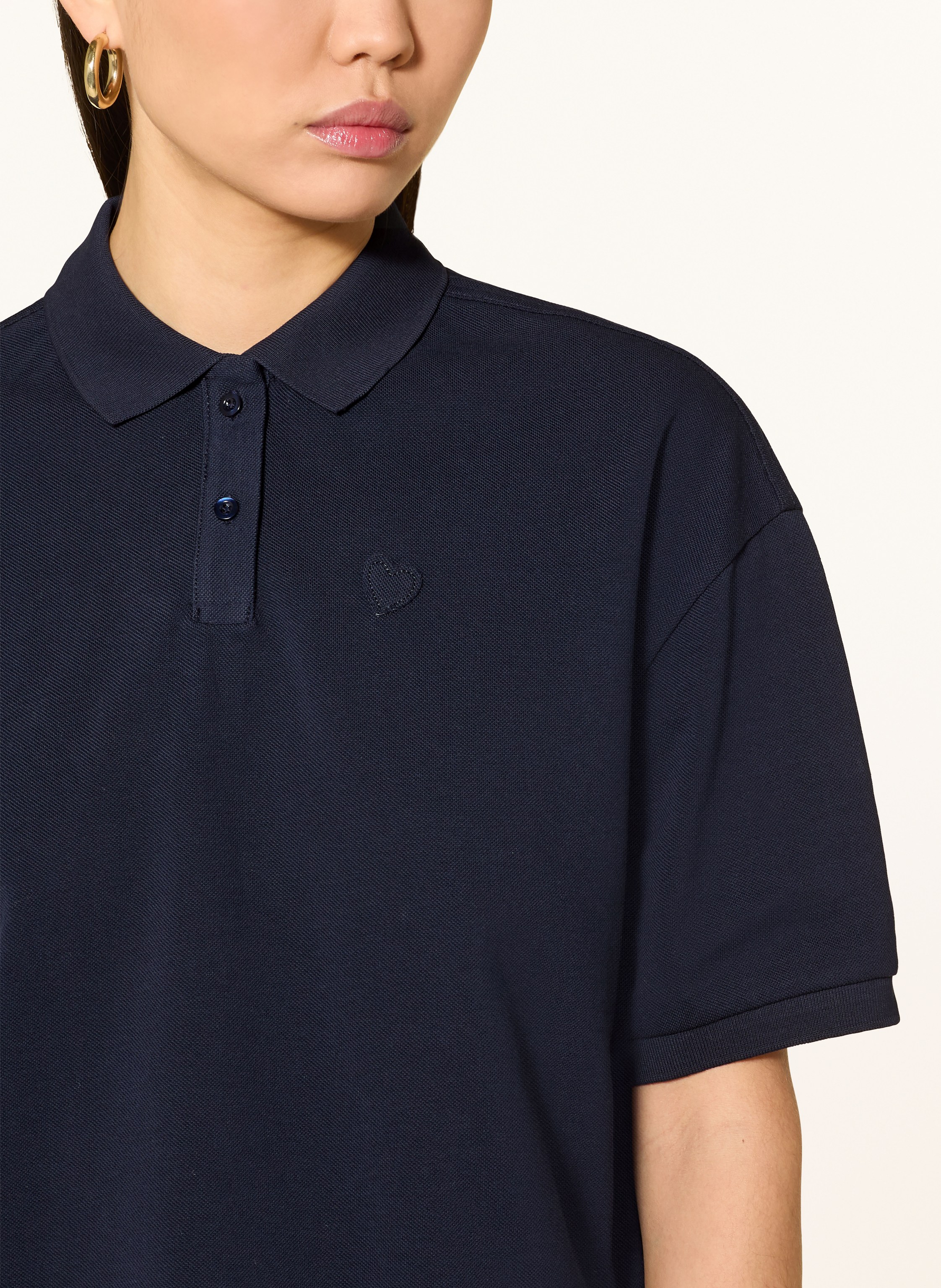 Thumbnail - Darling Harbour Piqué-Poloshirt blau