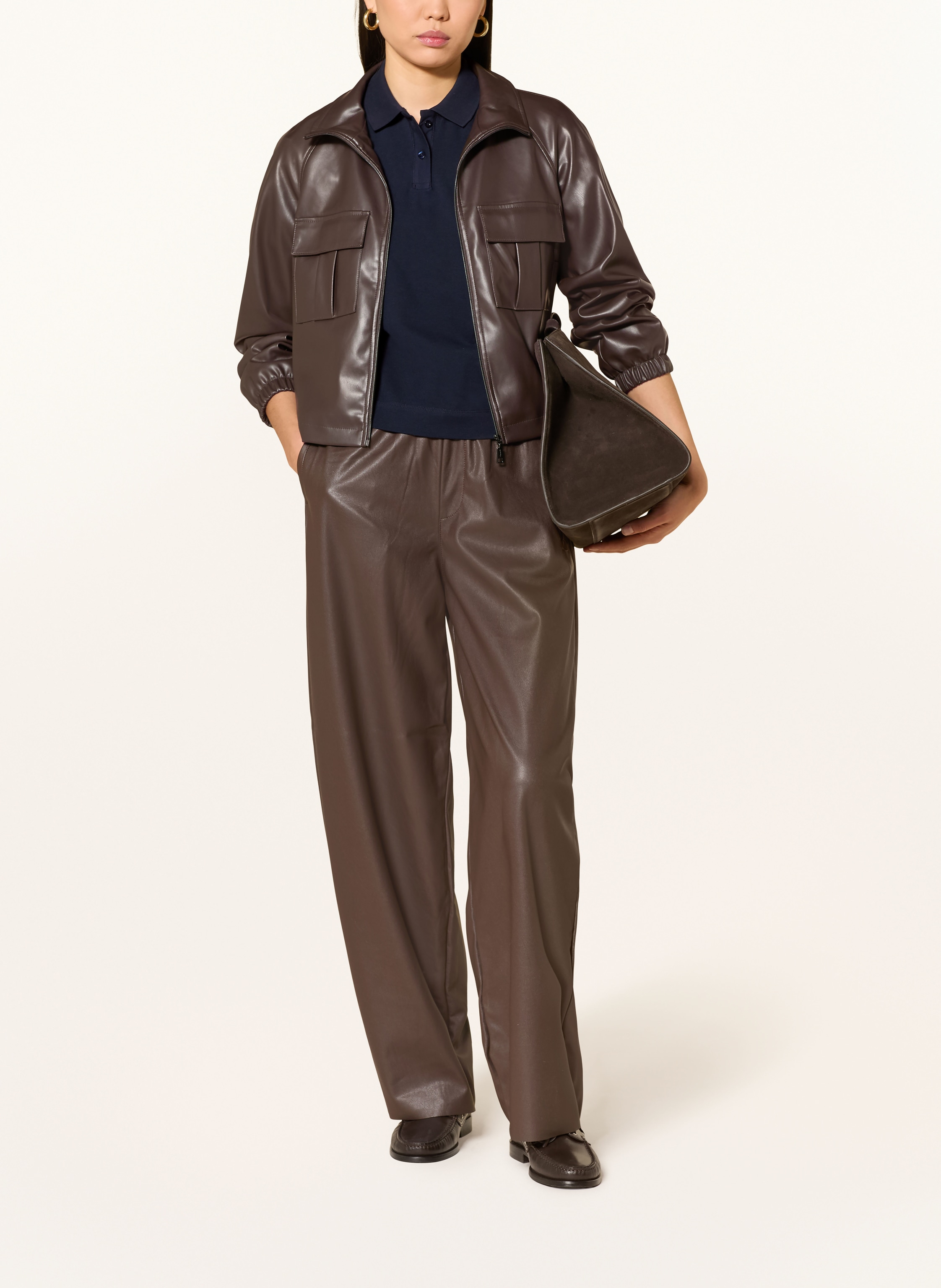 Thumbnail - Darling Harbour Piqué-Poloshirt blau