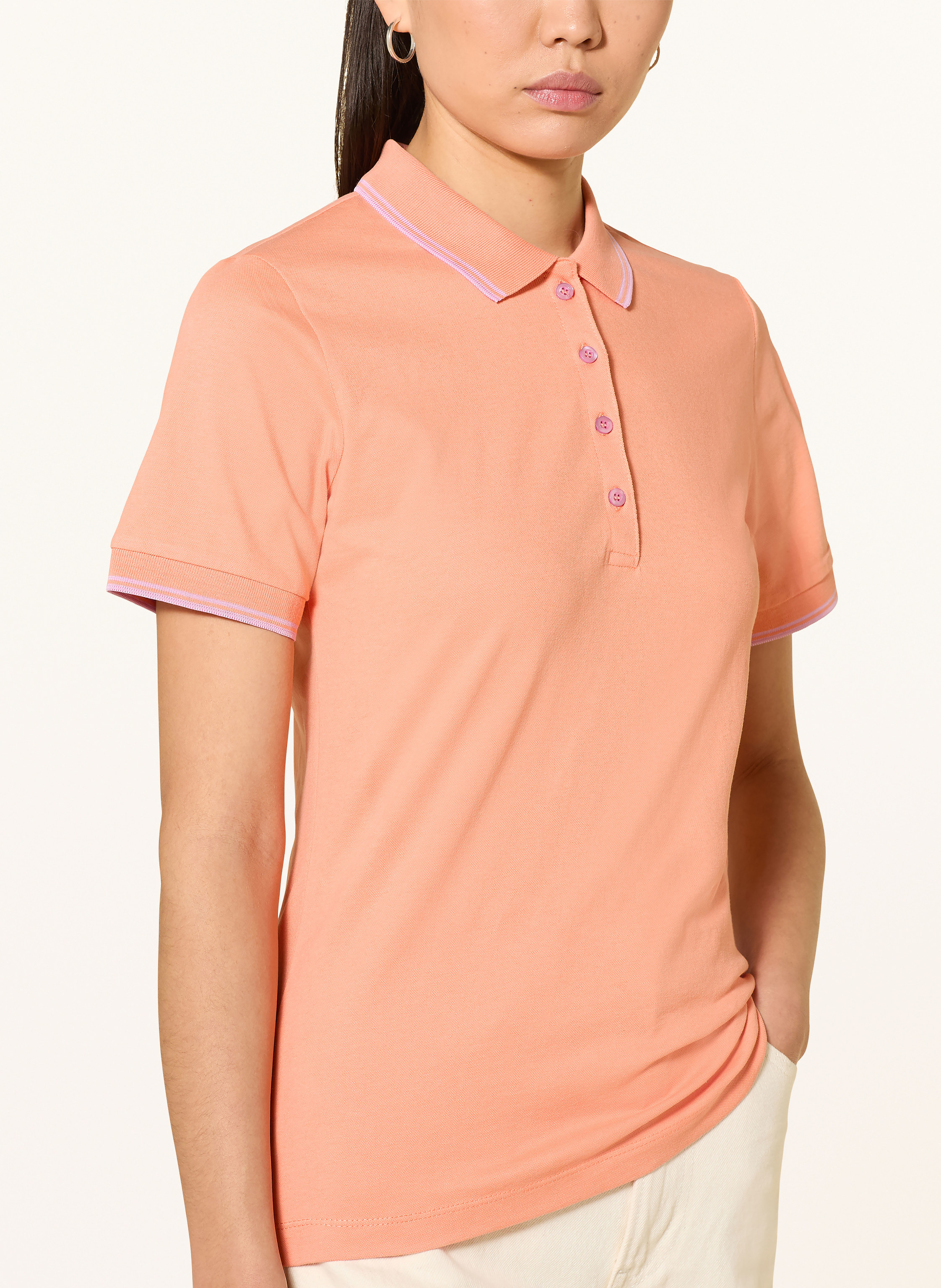 Thumbnail - Darling Harbour Piqué-Poloshirt orange