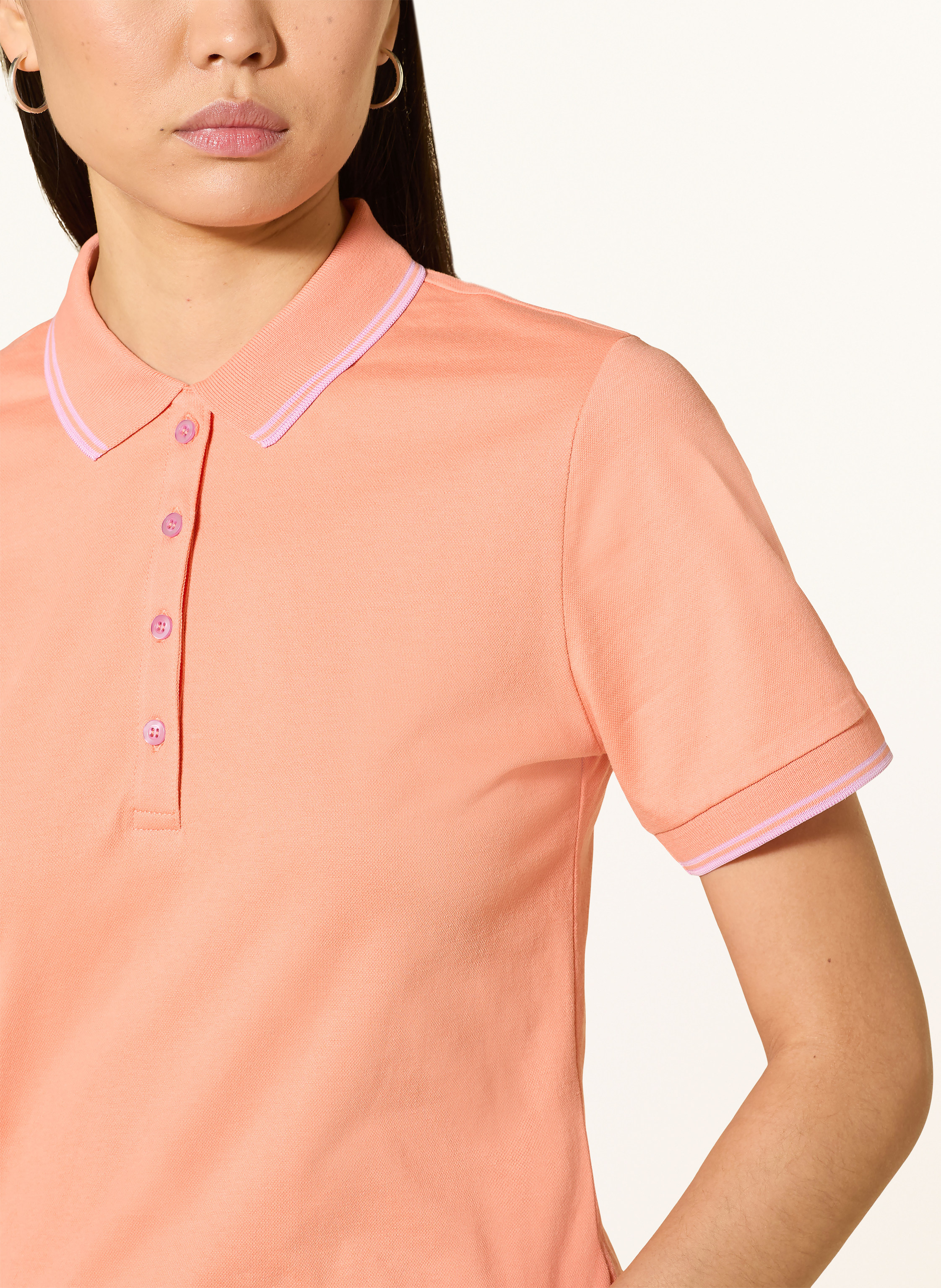 Thumbnail - Darling Harbour Piqué-Poloshirt orange
