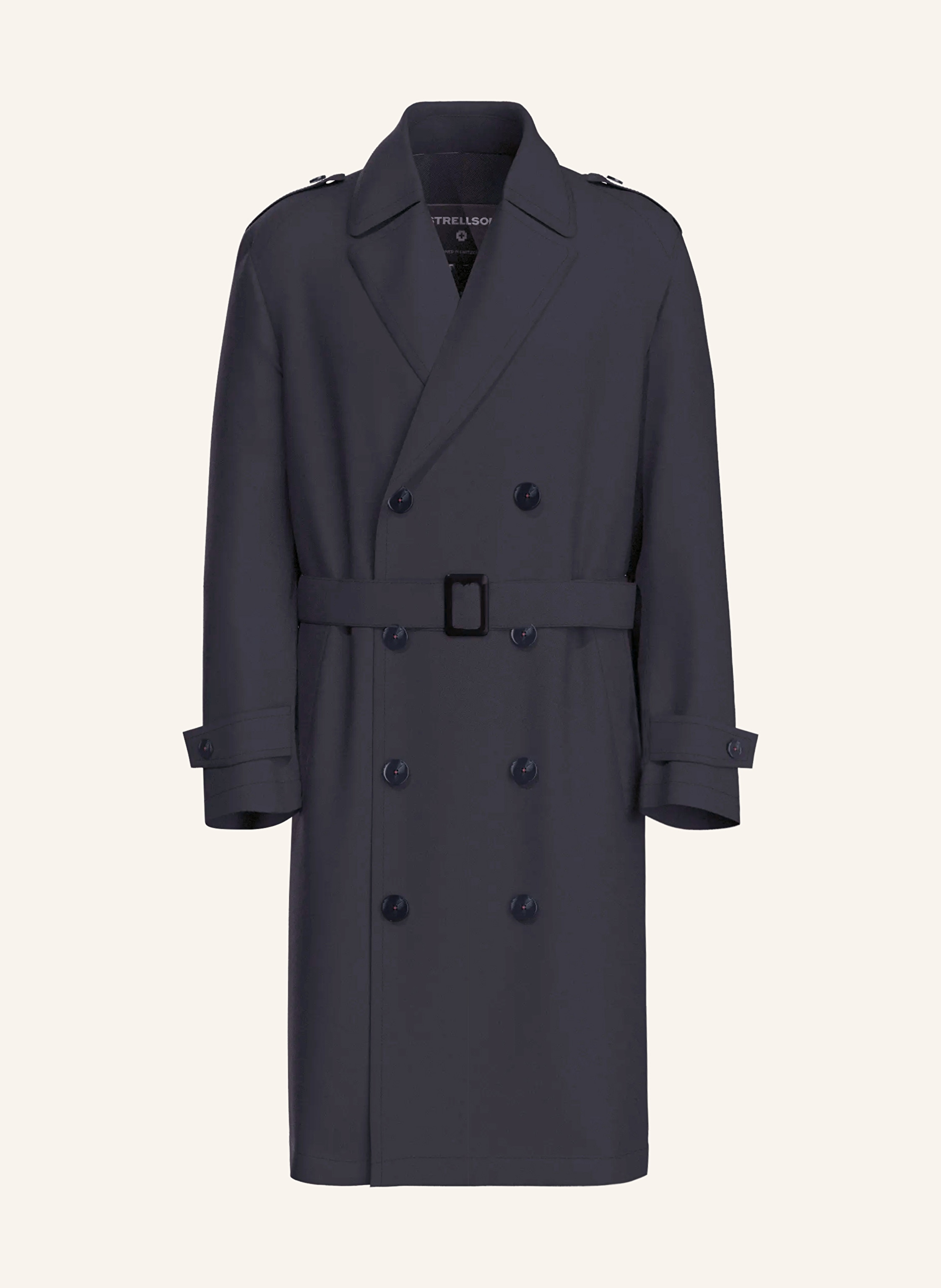 Strellson Trenchcoat Summer blau