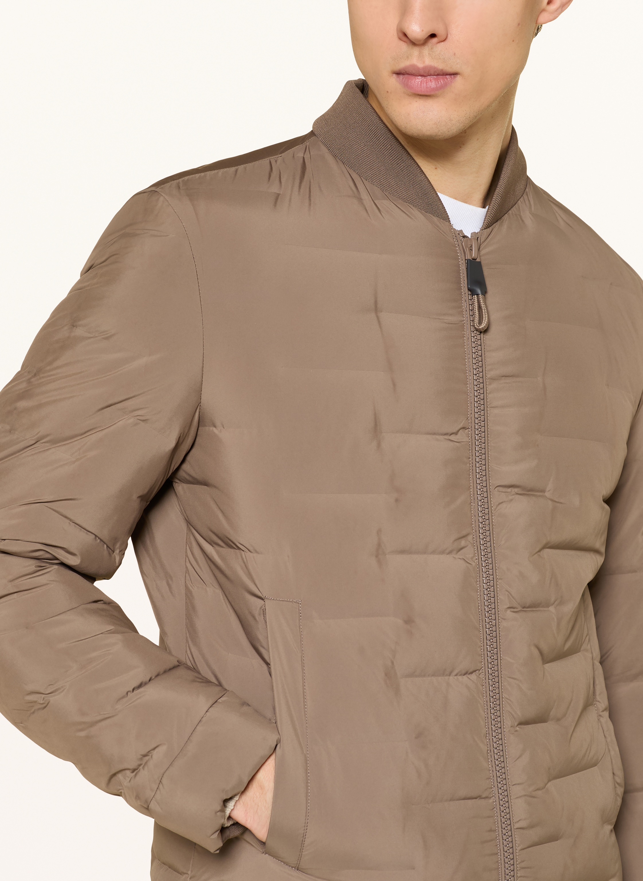 Thumbnail - Strellson Steppjacke Clearwater Fused beige