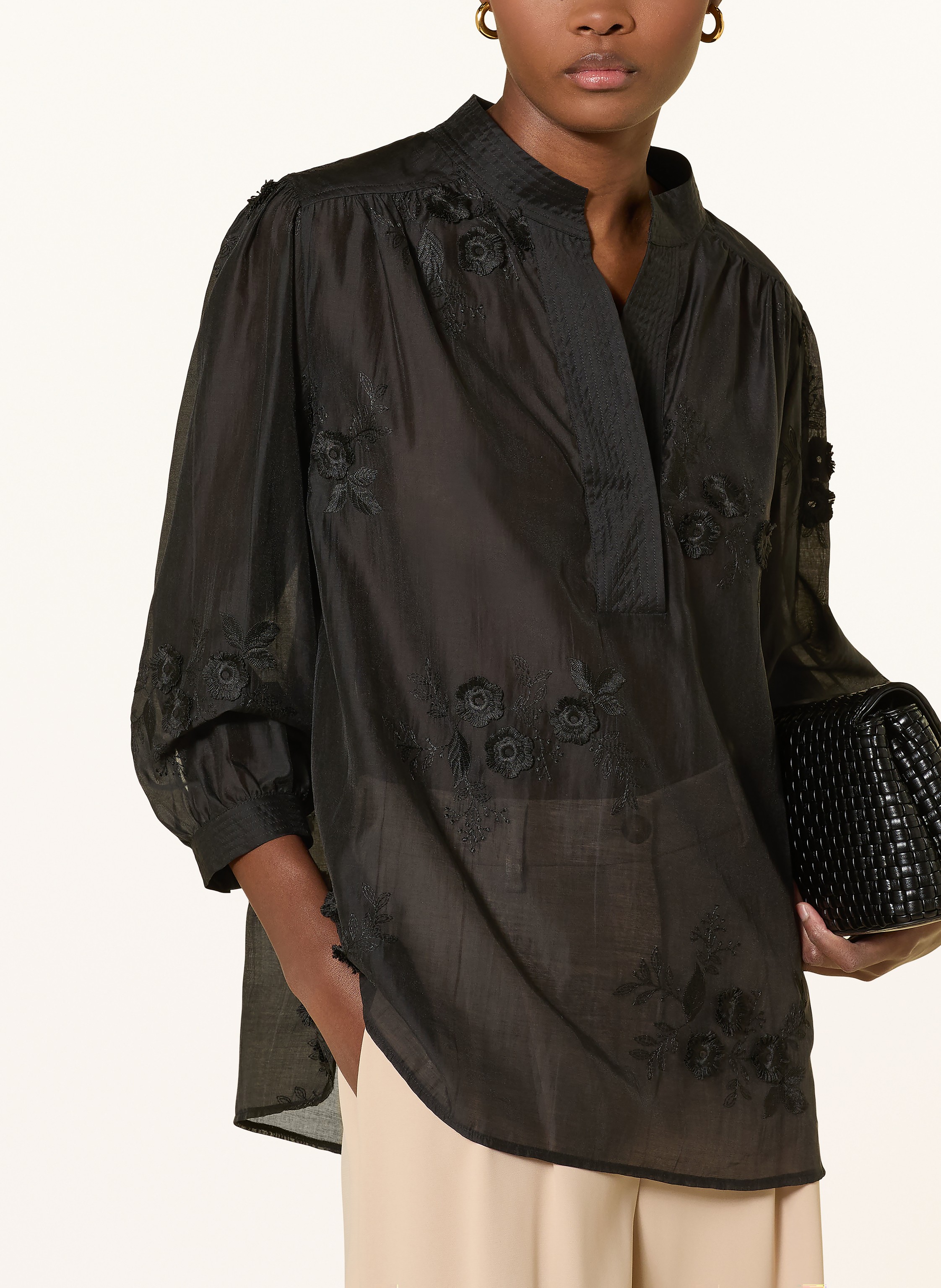 Thumbnail - Riani Blusenshirt Mit 3/4-Arm schwarz