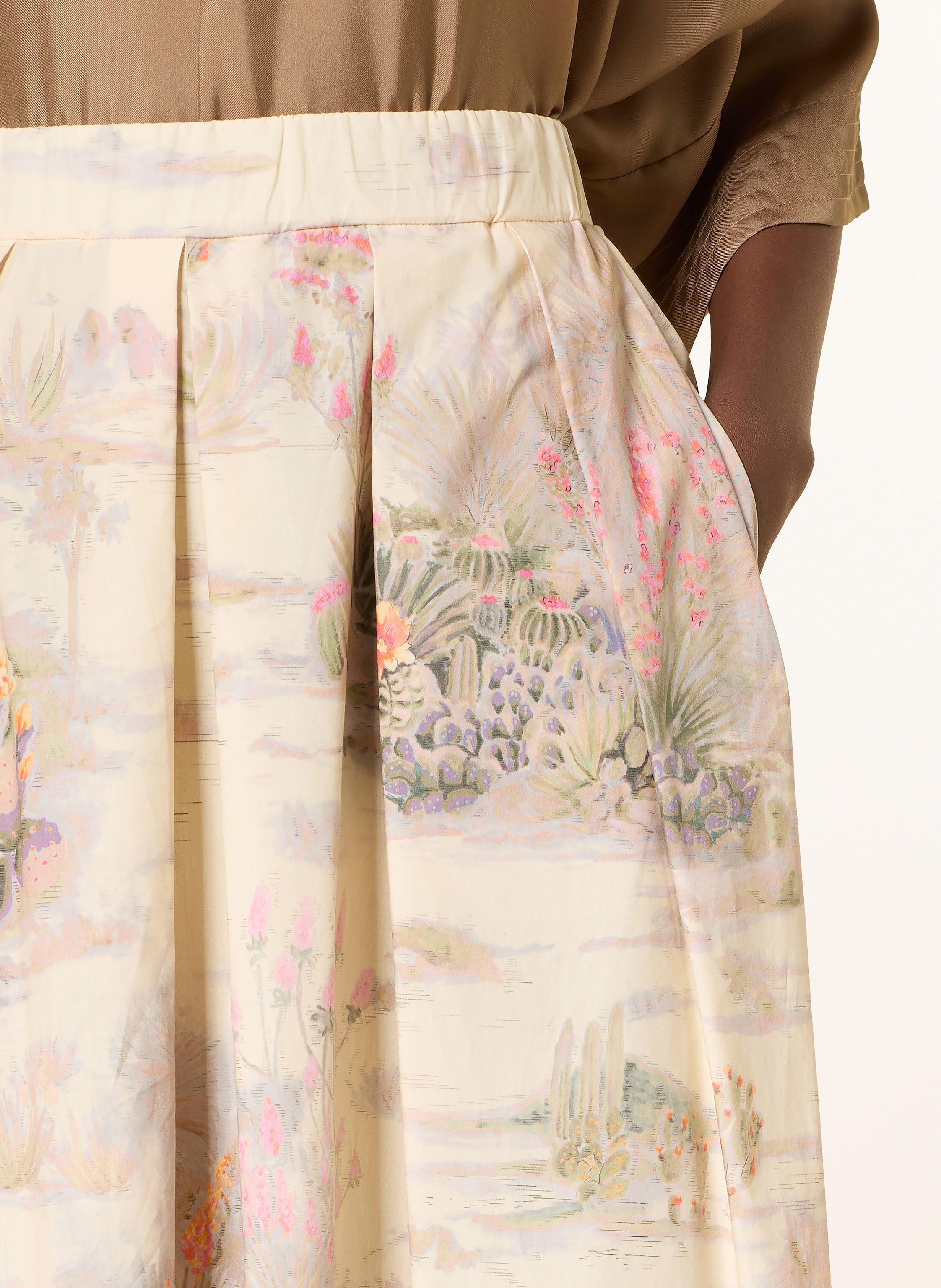 Thumbnail - Riani Faltenrock beige