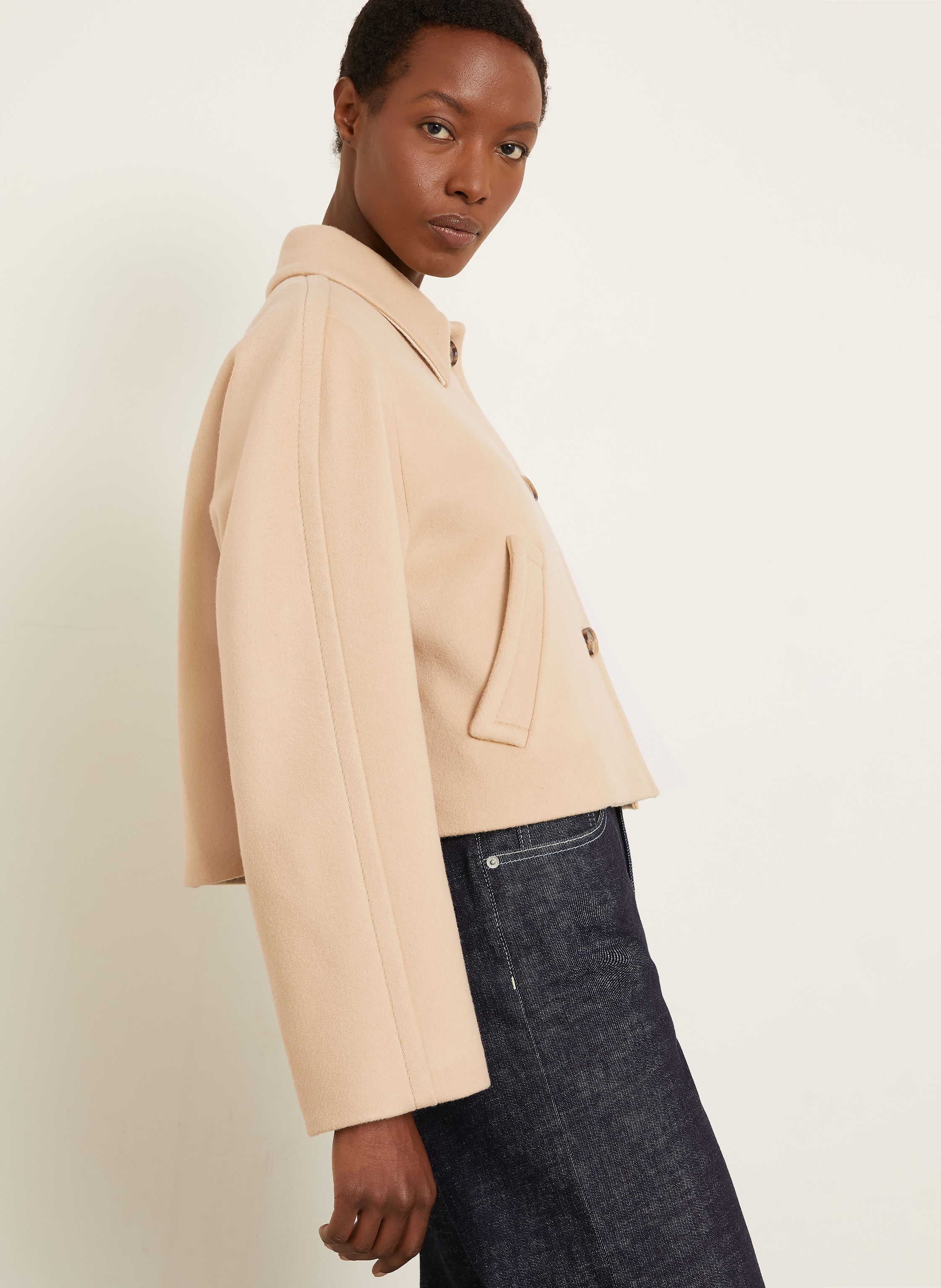 Thumbnail - Marni Kastenjacke beige