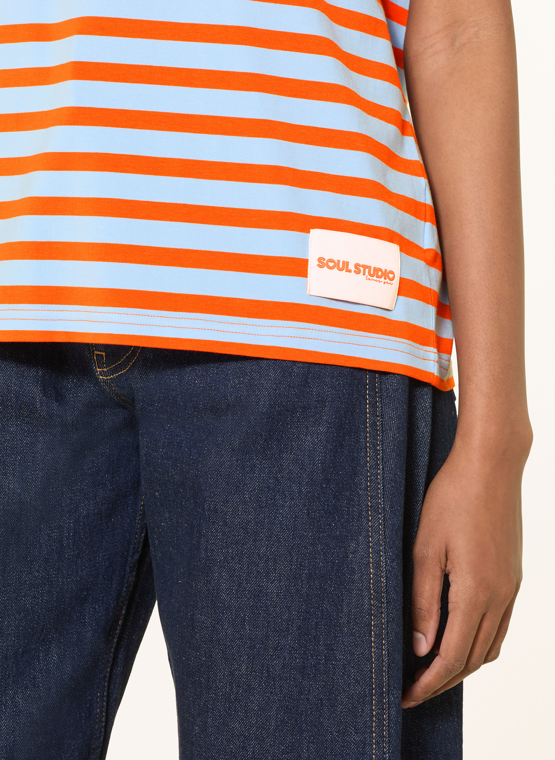 Thumbnail - Smith & Soul Oversized-Shirt blau