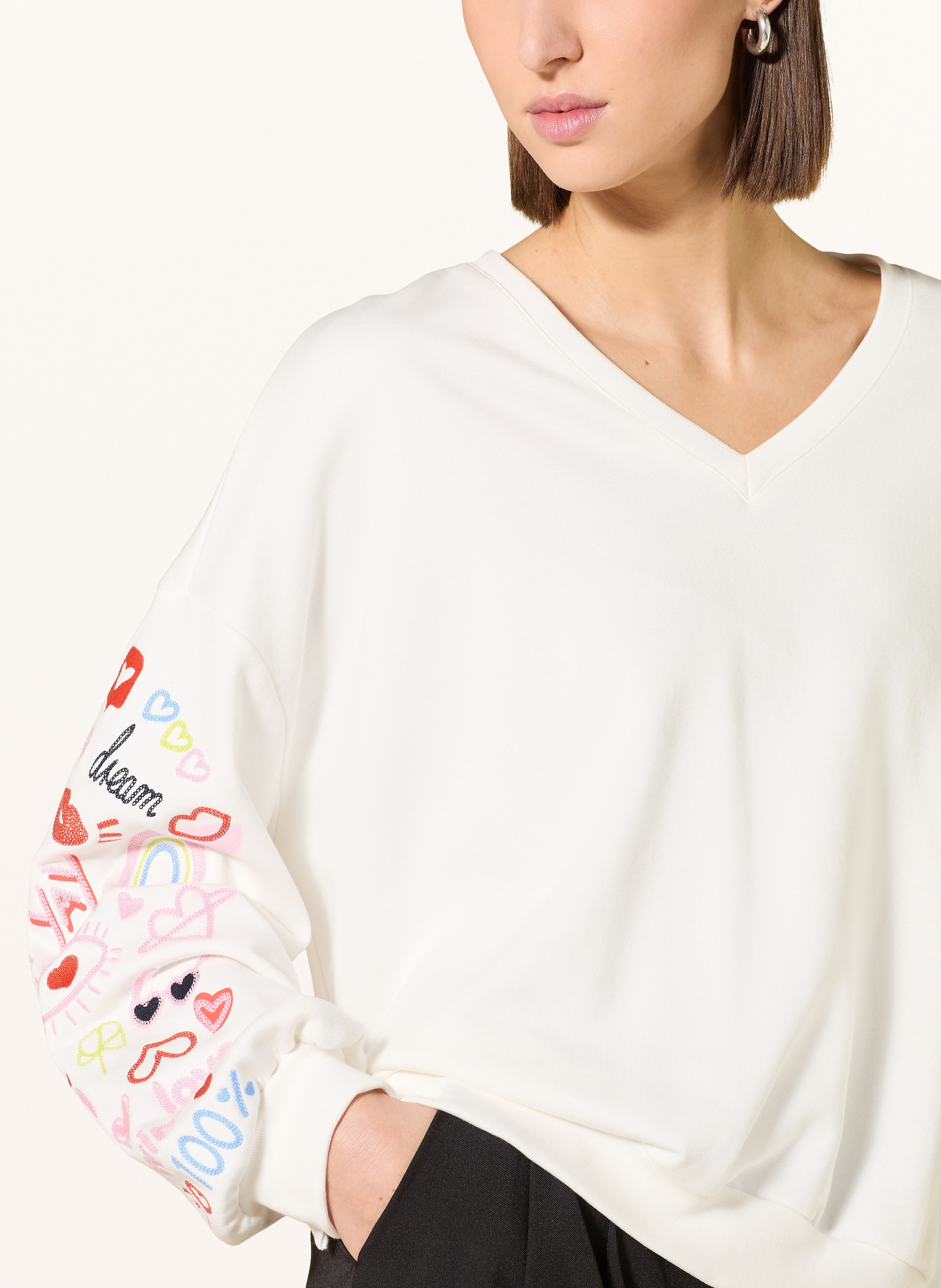 Thumbnail - Smith & Soul Oversized-Sweatshirt weiss