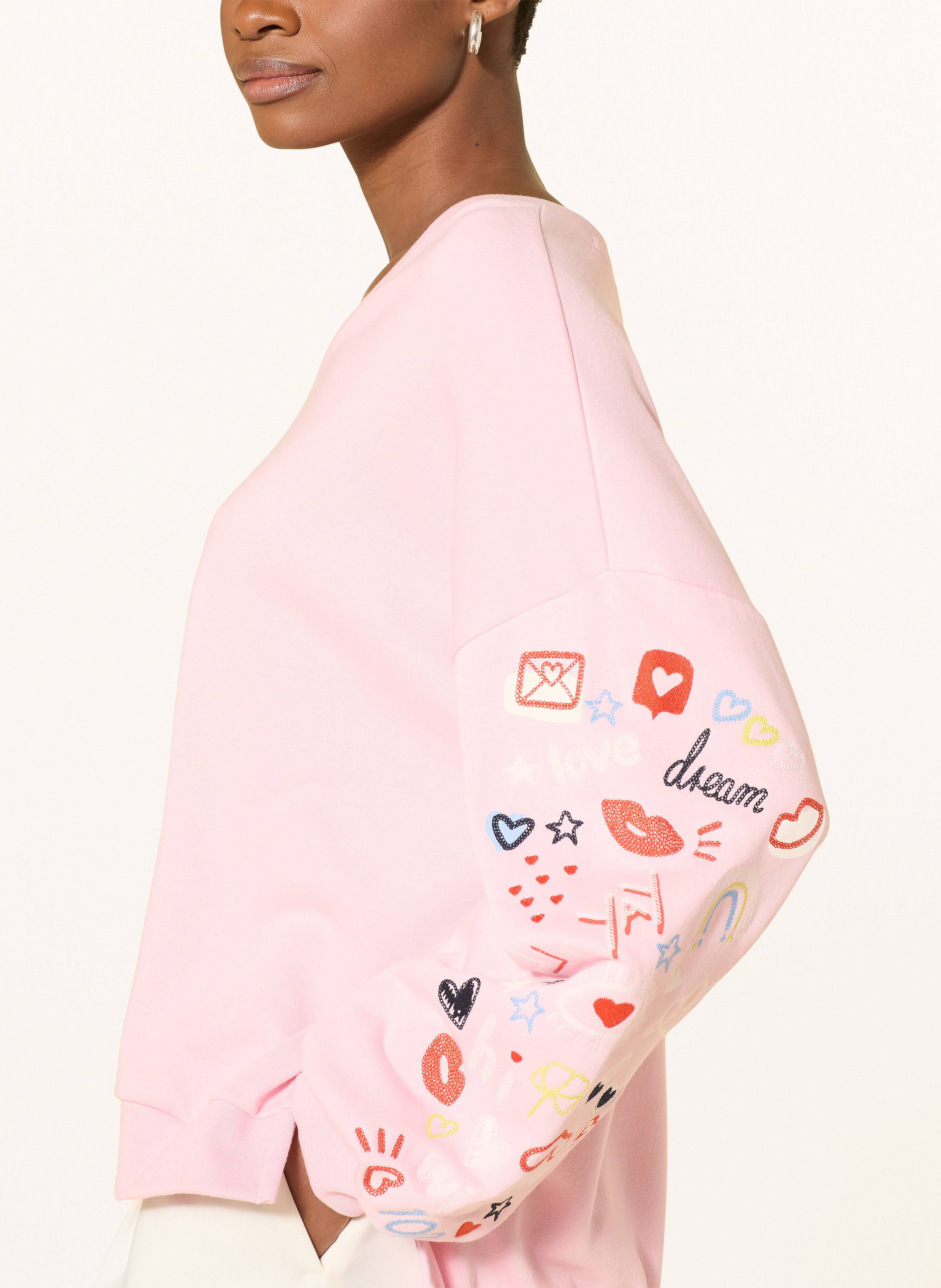 Thumbnail - Smith & Soul Oversized-Sweatshirt pink