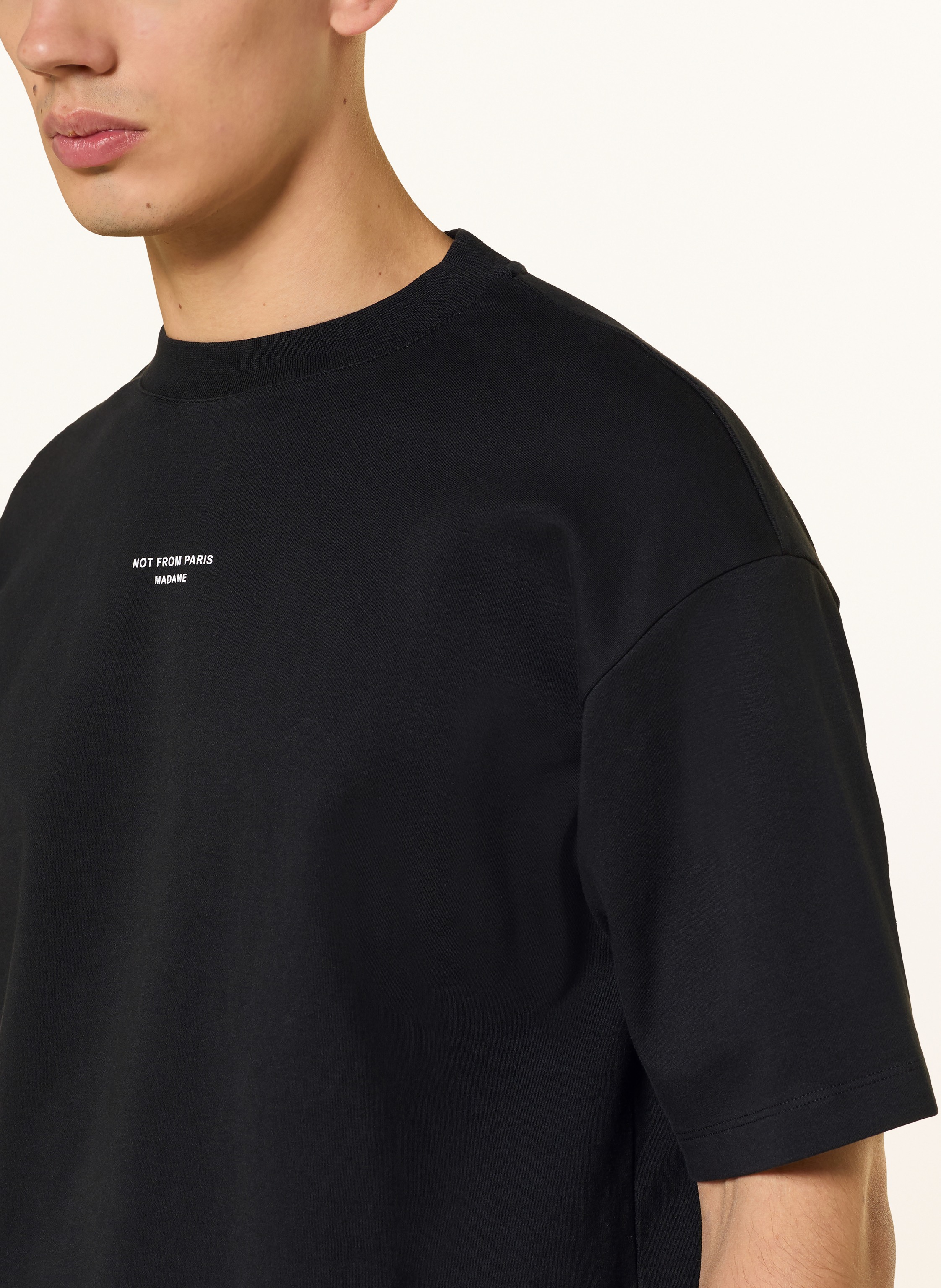 Thumbnail - Drôle De Monsieur T-Shirt schwarz