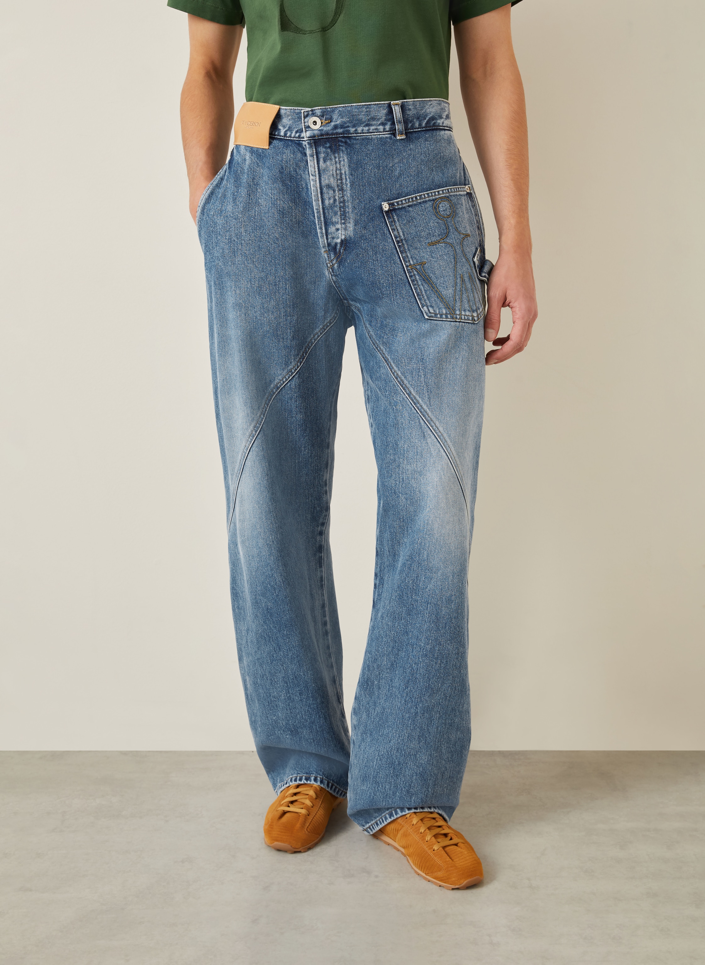Thumbnail - Jw Anderson Jeans Regular Fit blau