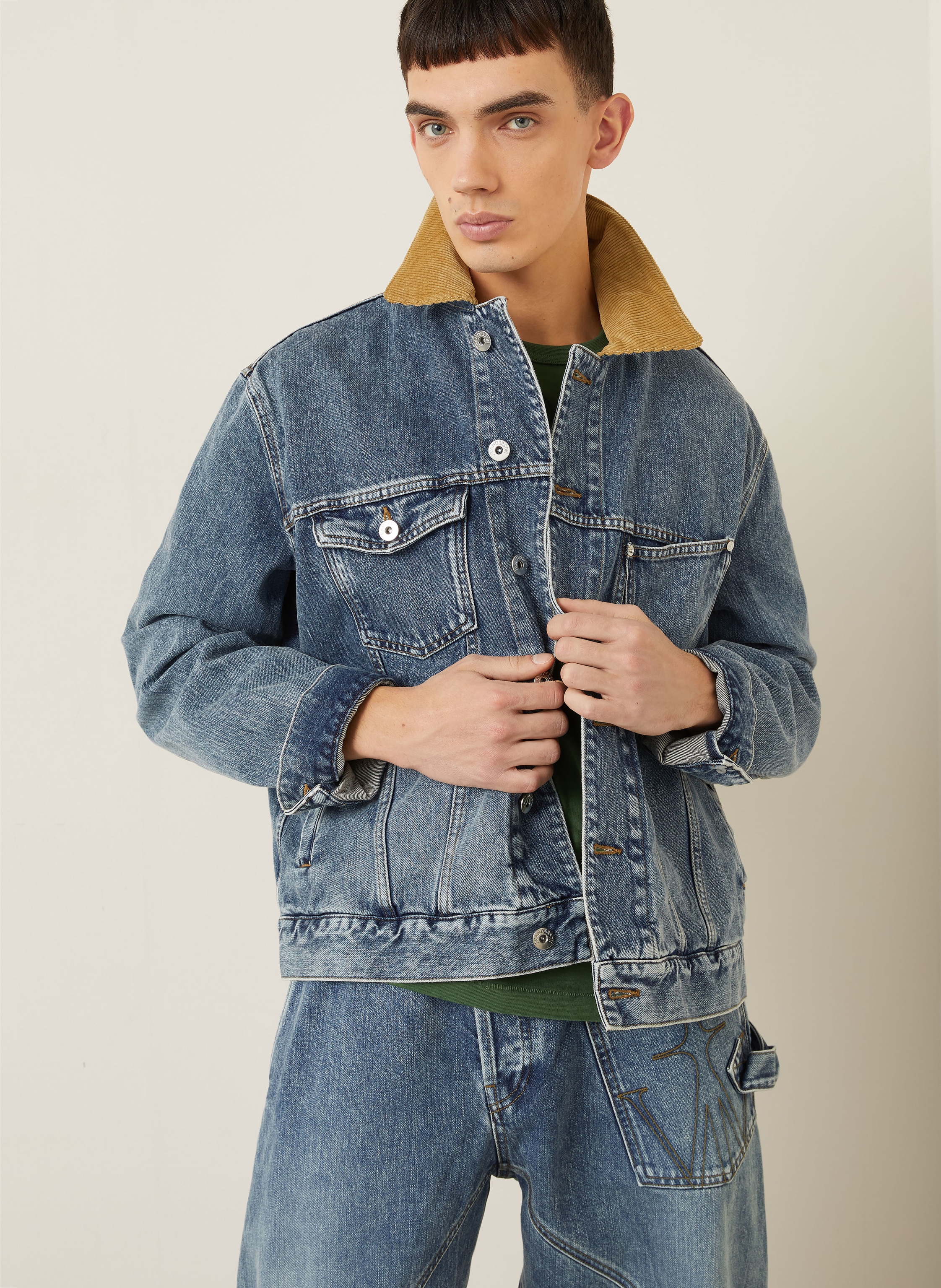 Thumbnail - Jw Anderson Jeansjacke blau