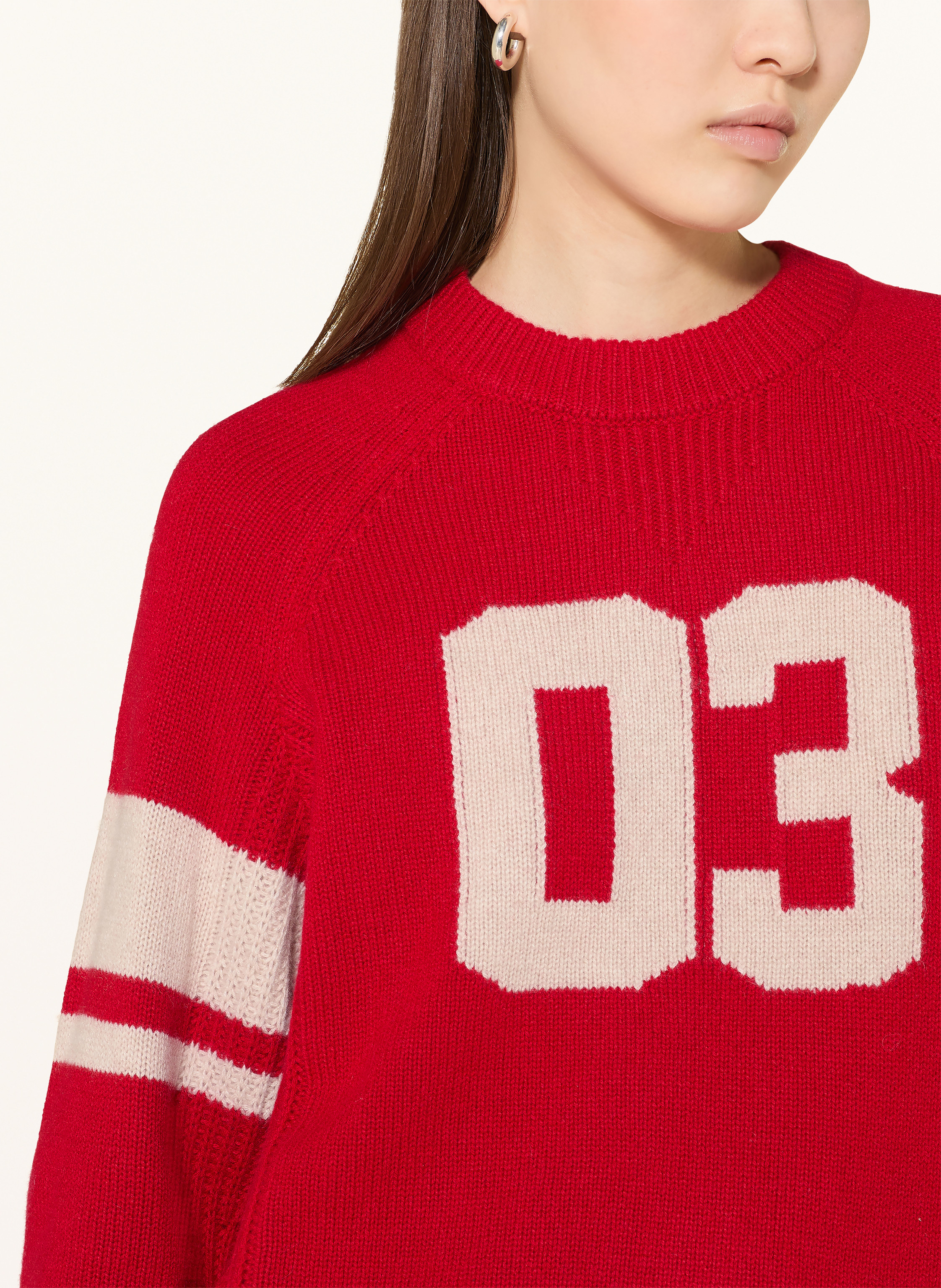 Thumbnail - Ba&Sh Cashmere-Pullover Cobe rot