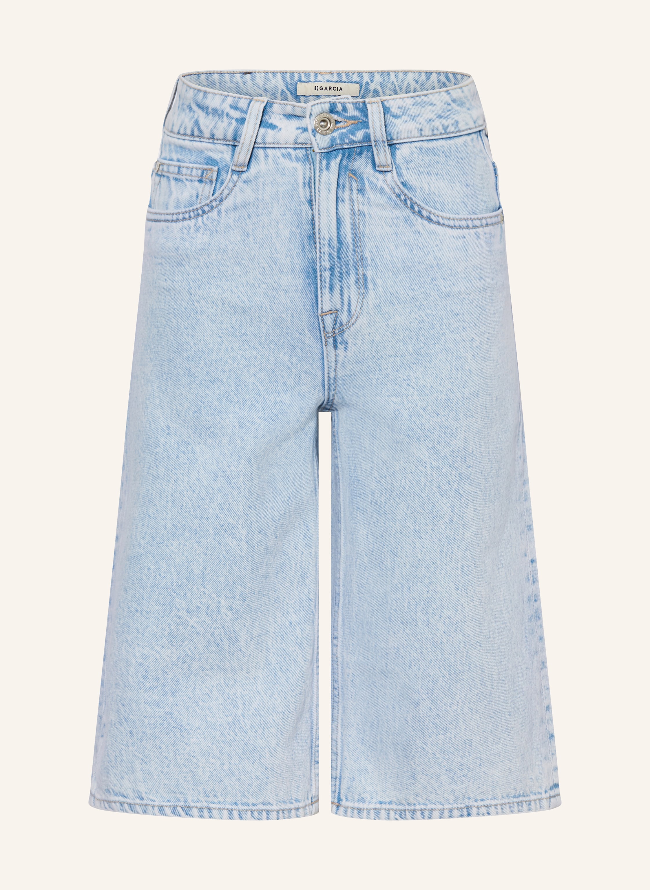 Garcia Jeans-Bermudas blau